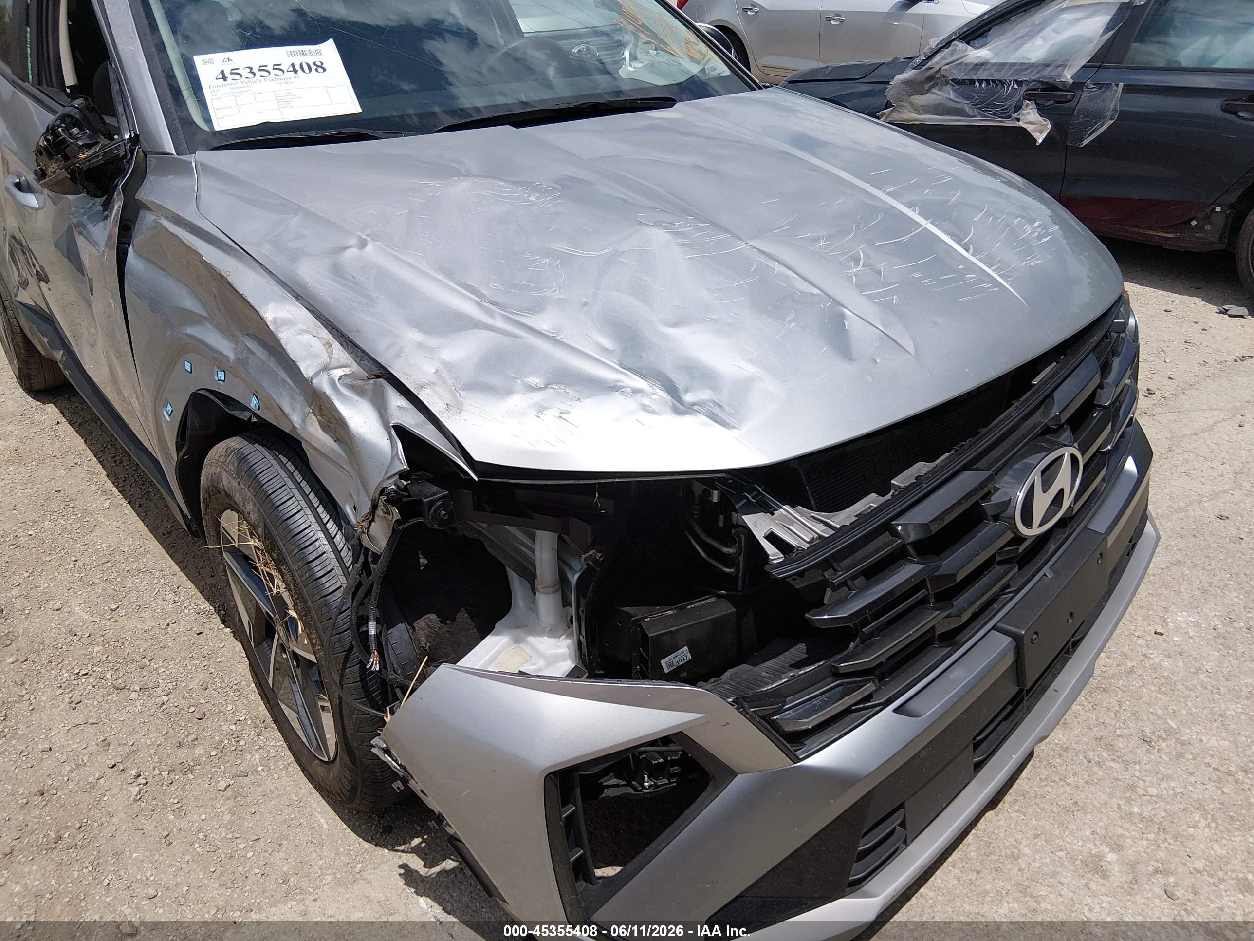 2025 Hyundai Tucson Sel Silver vin: 5NMJB3DE0SH444097