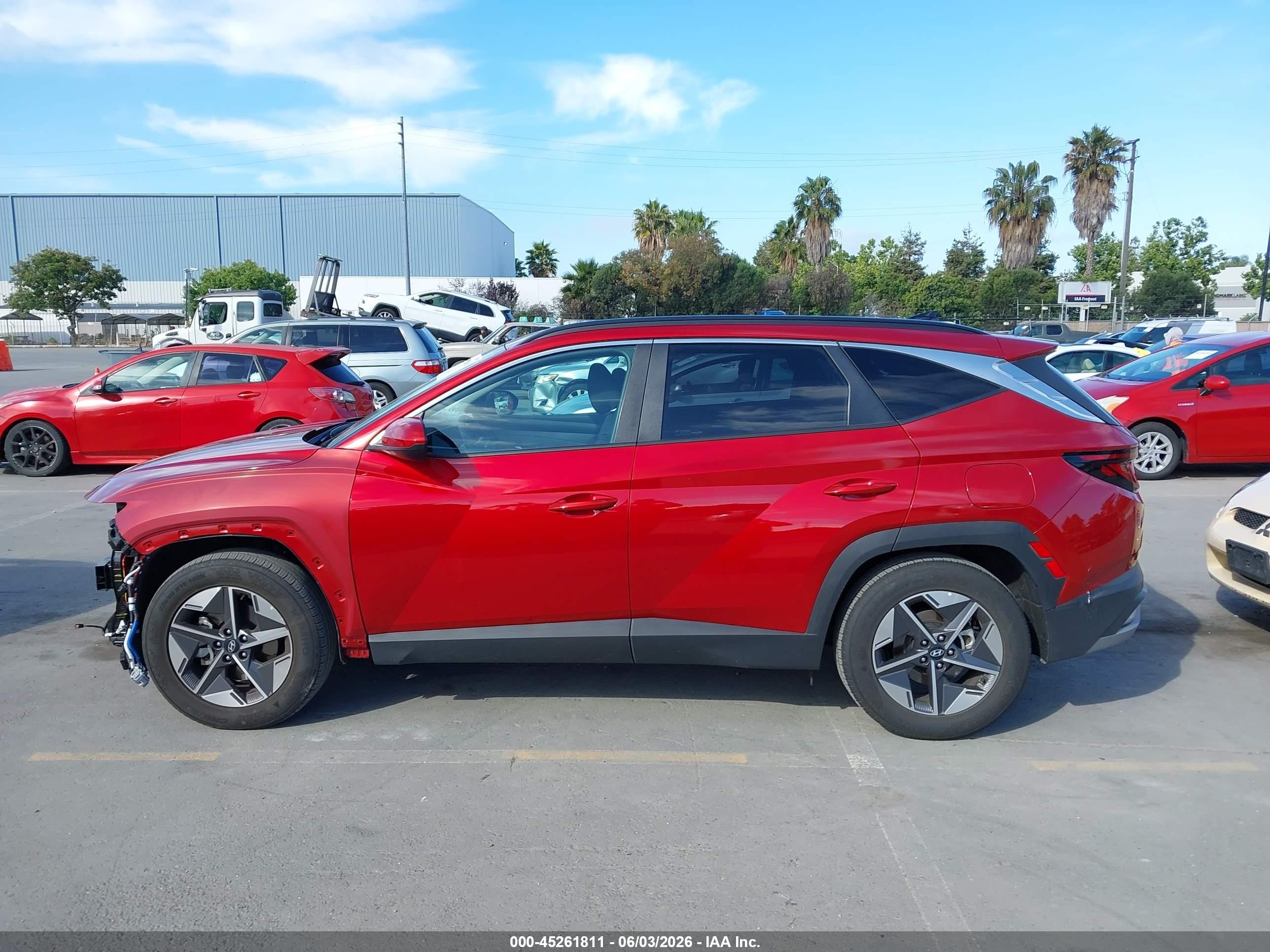 2025 Hyundai Tucson Sel Красный vin: 5NMJB3DE1SH563356