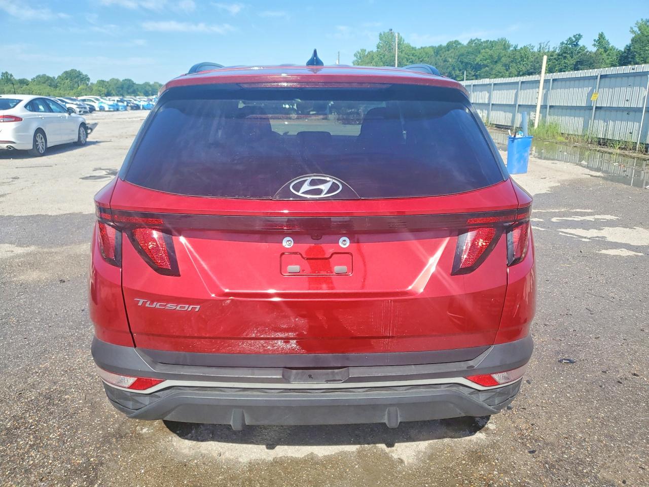 2024 Hyundai Tucson Sel Красный vin: 5NMJB3DE3RH417776