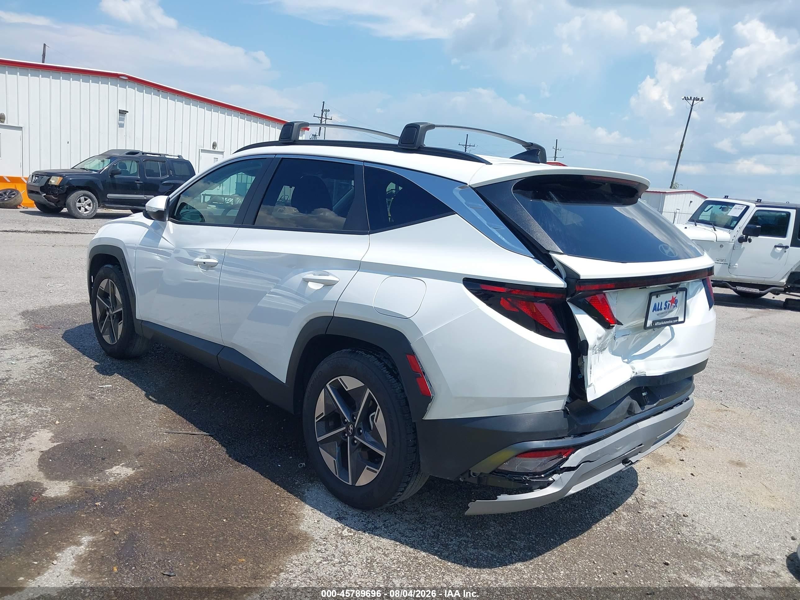 2026 Hyundai Tucson Sel White vin: 5NMJB3DE3TH691910