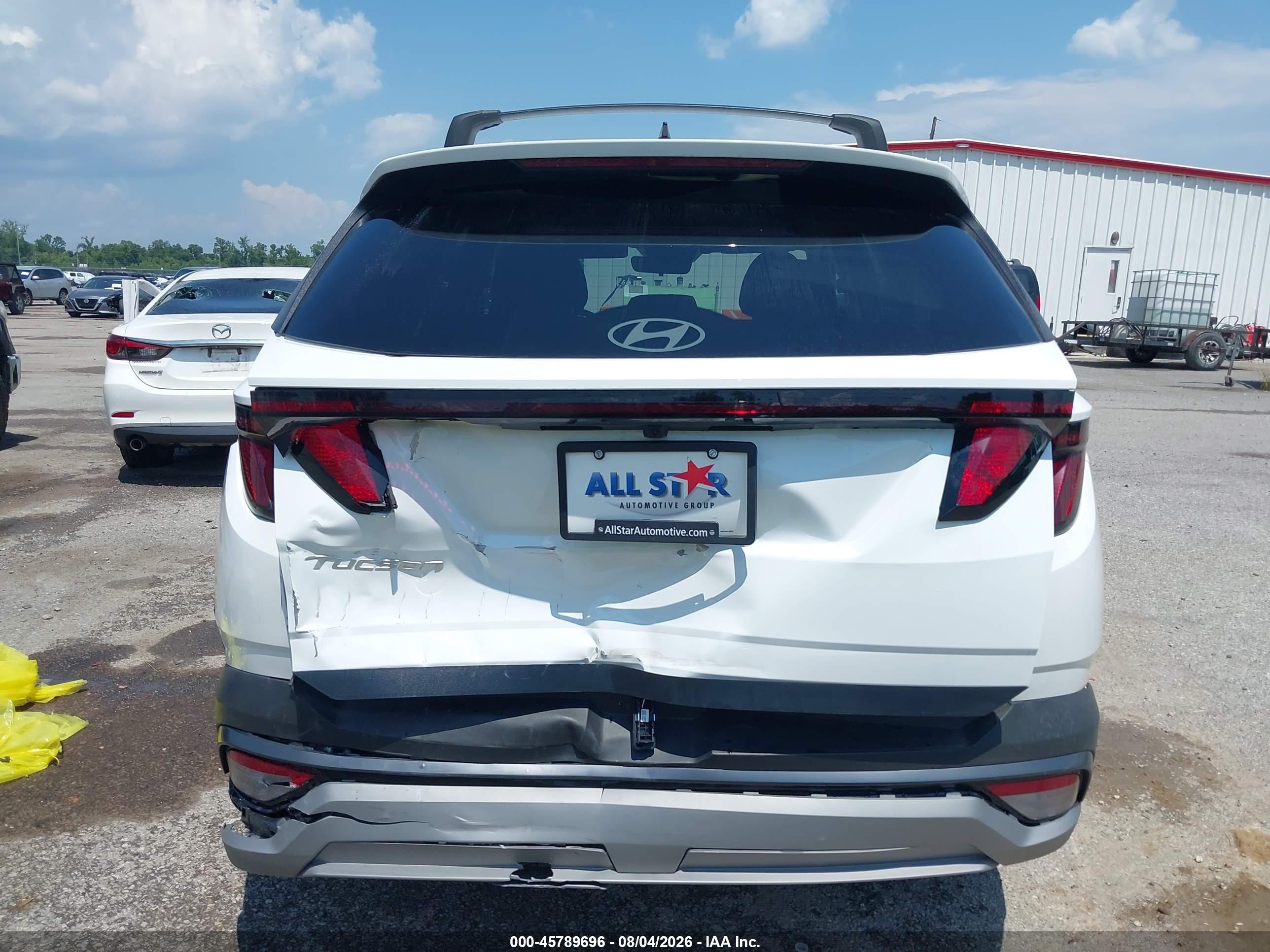 2026 Hyundai Tucson Sel White vin: 5NMJB3DE3TH691910
