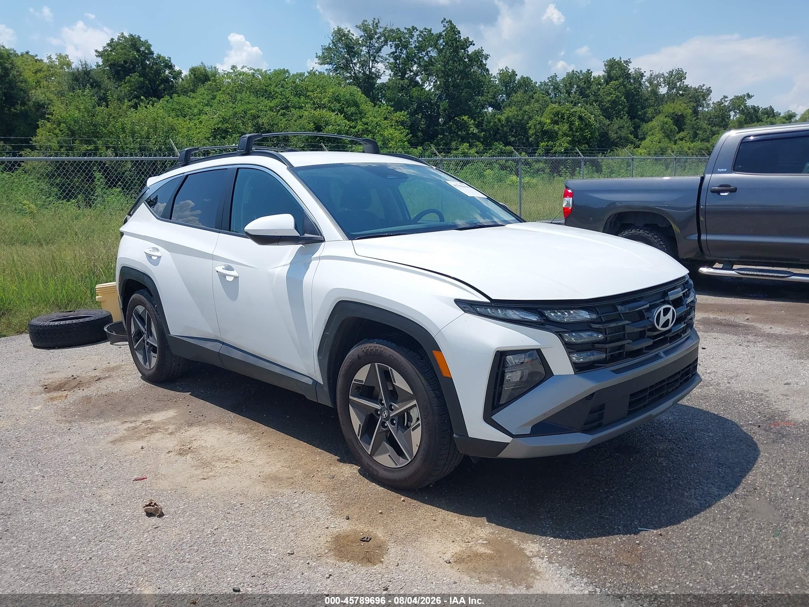 2026 Hyundai Tucson Sel White vin: 5NMJB3DE3TH691910
