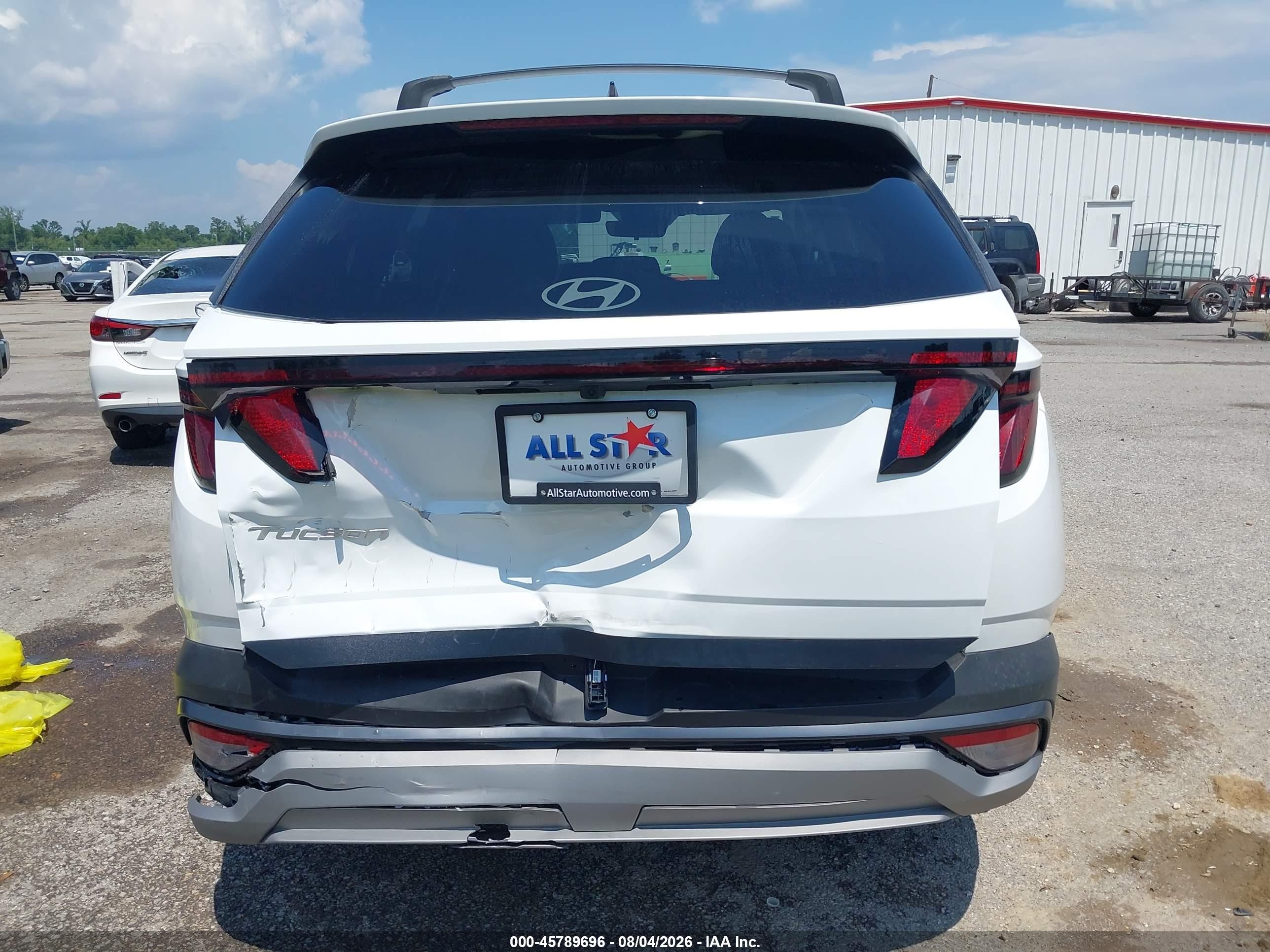 2026 Hyundai Tucson Sel White vin: 5NMJB3DE3TH691910