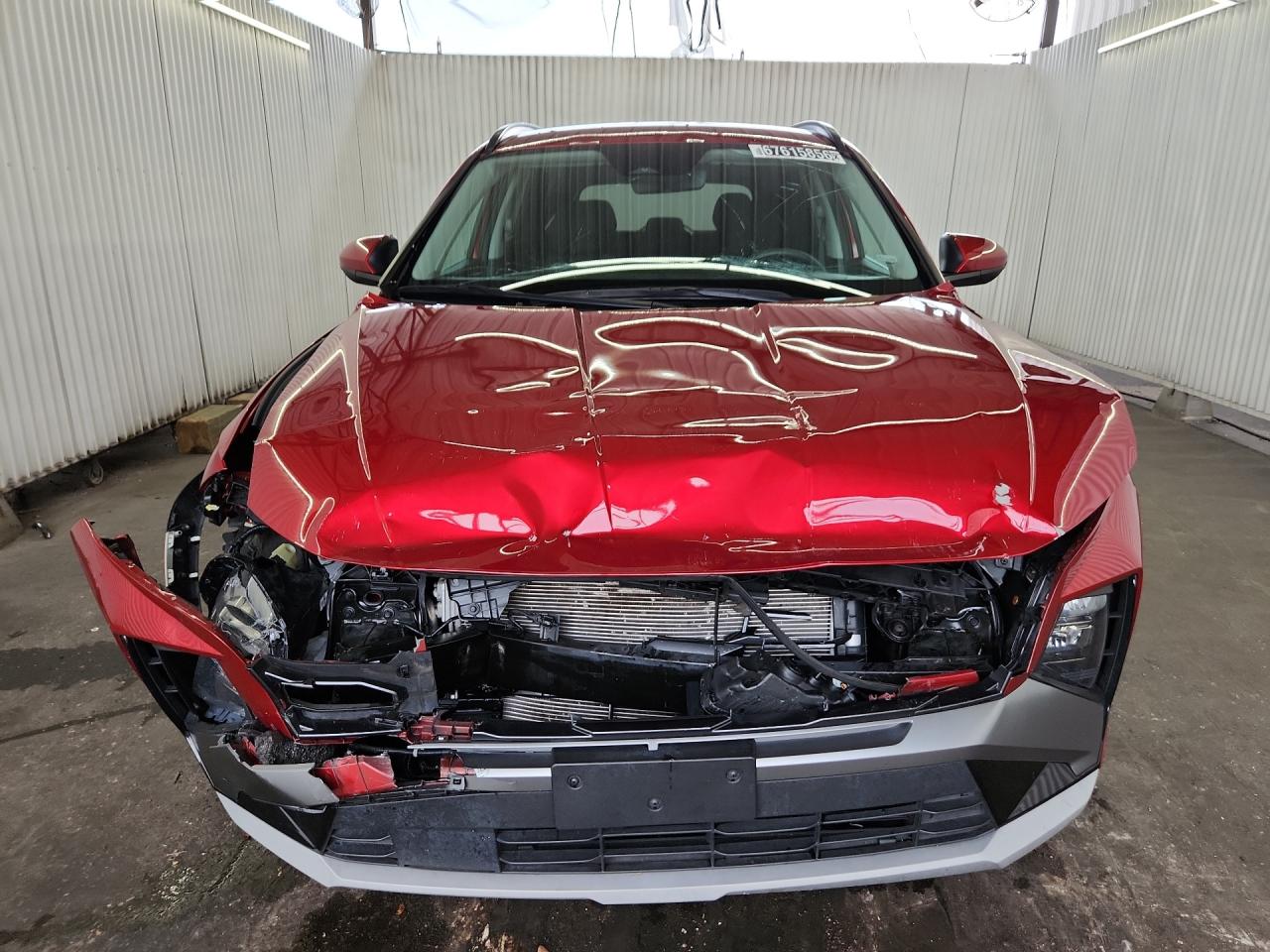 2025 Hyundai Tucson Sel Красный vin: 5NMJB3DE5SH491190 Damage: Front Bumper/Cover, Broken, Replacement Required