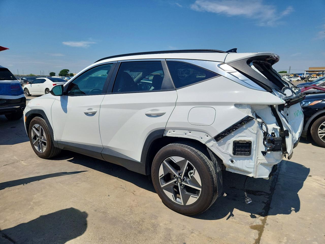 2025 Hyundai Tucson Sel White vin: 5NMJB3DE5SH501863