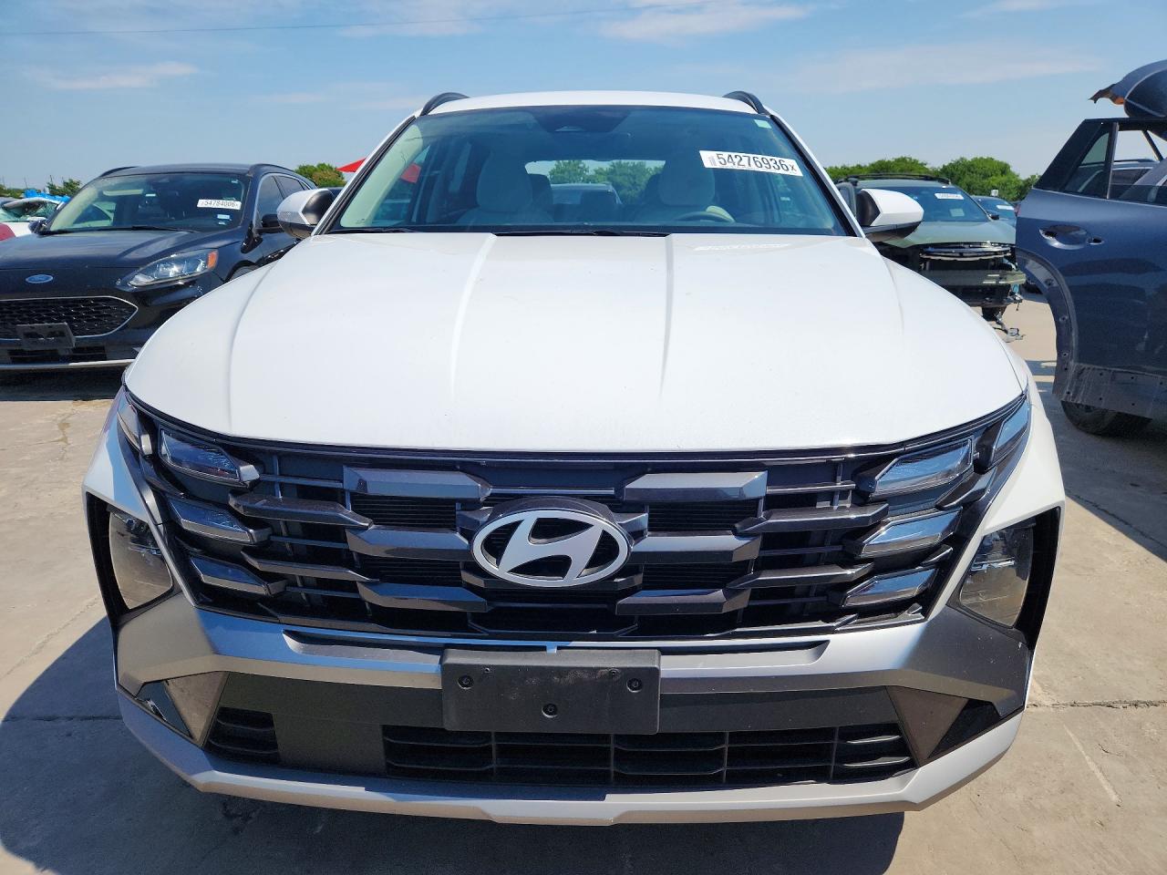 2025 Hyundai Tucson Sel White vin: 5NMJB3DE5SH501863
