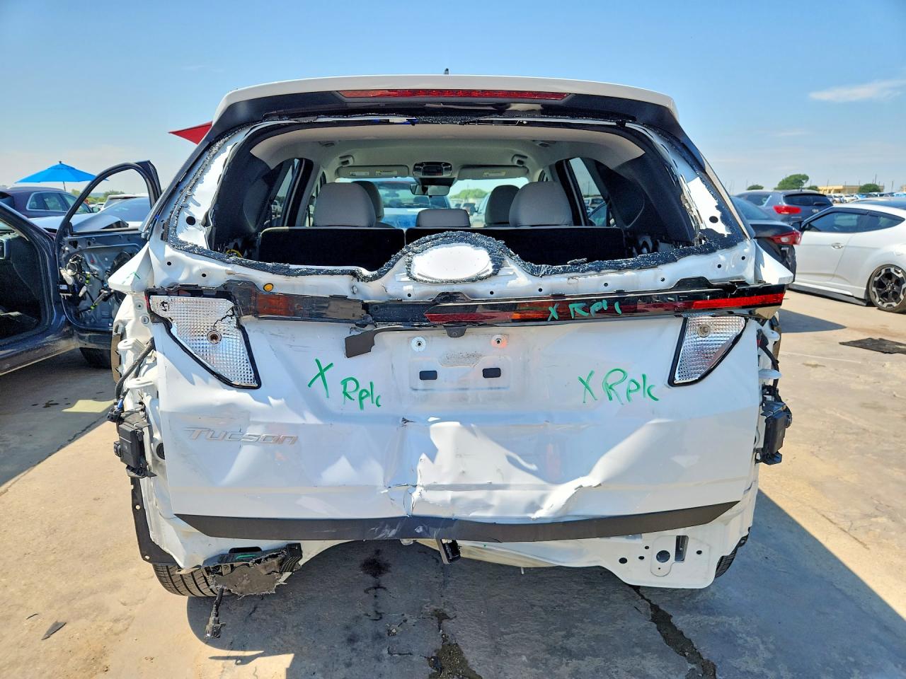 2025 Hyundai Tucson Sel White vin: 5NMJB3DE5SH501863