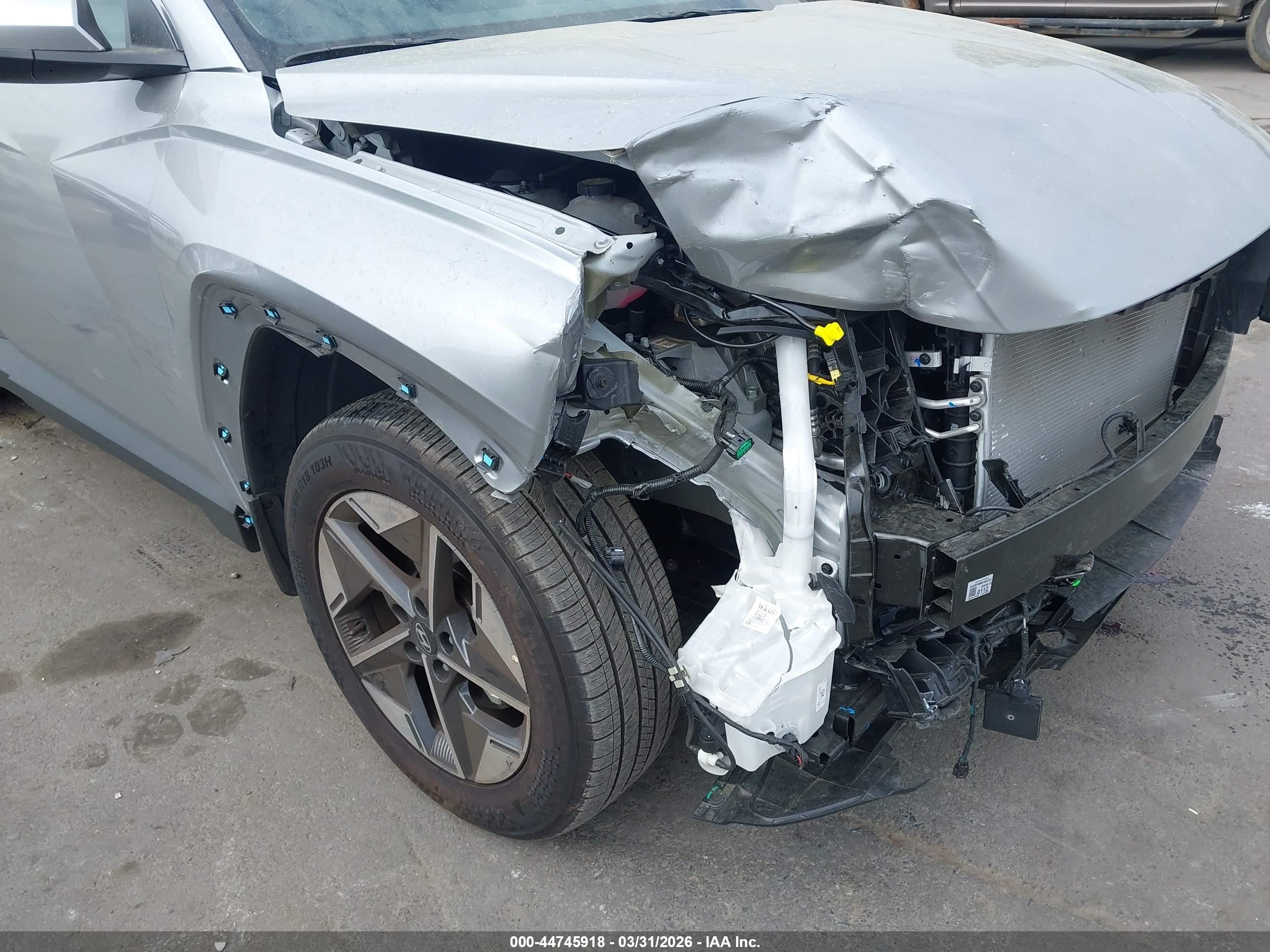 2025 Hyundai Tucson Sel Gray vin: 5NMJB3DE7SH441584