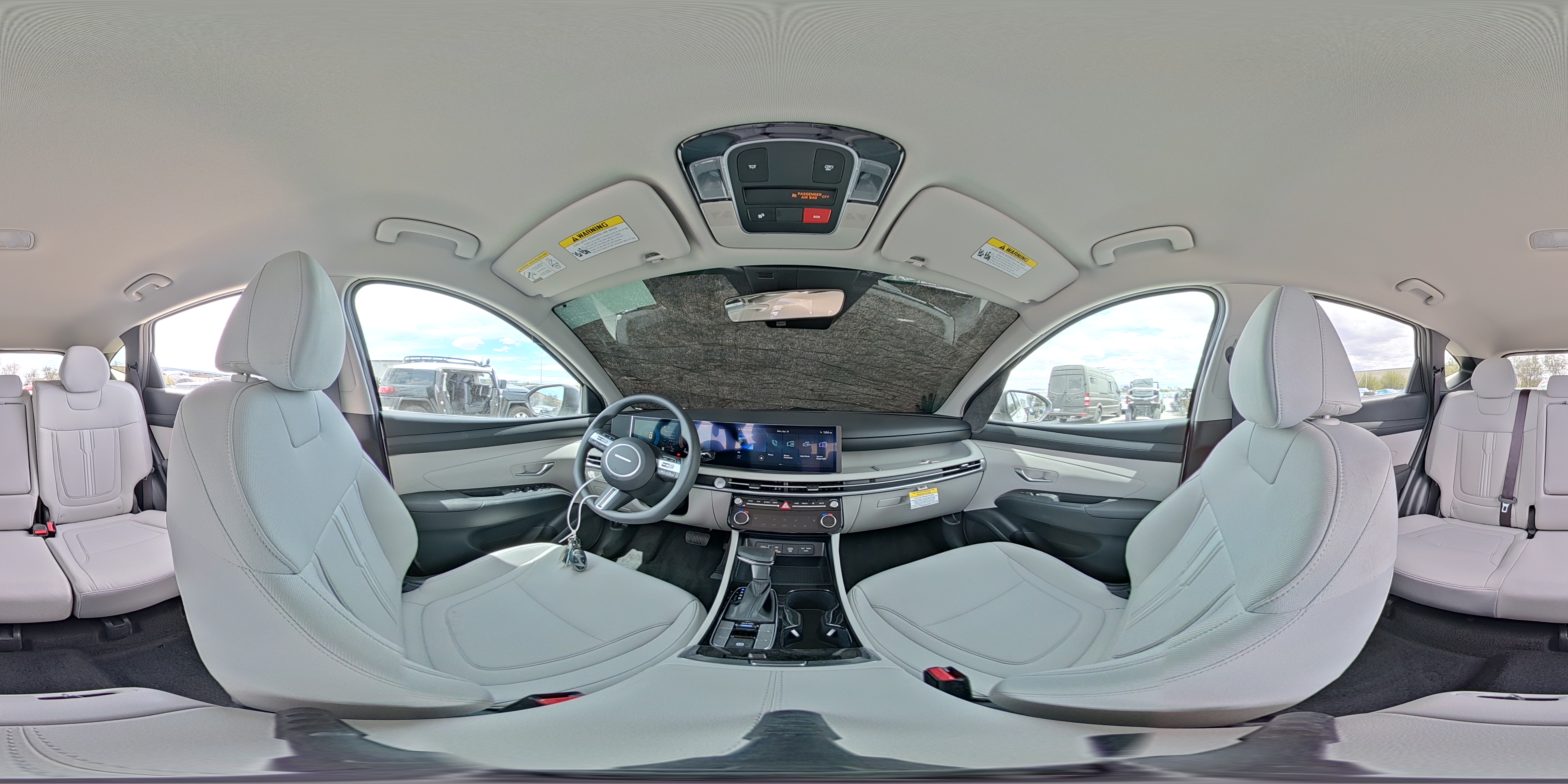 2026 Hyundai Tucson Sel White vin: 5NMJB3DE7TH689514