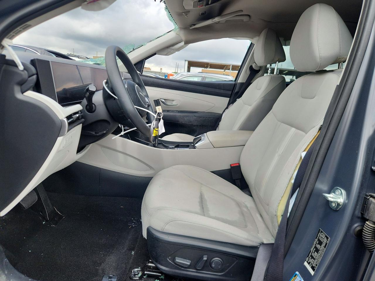 2025 Hyundai Tucson Sel Gray vin: 5NMJB3DEXSH457620