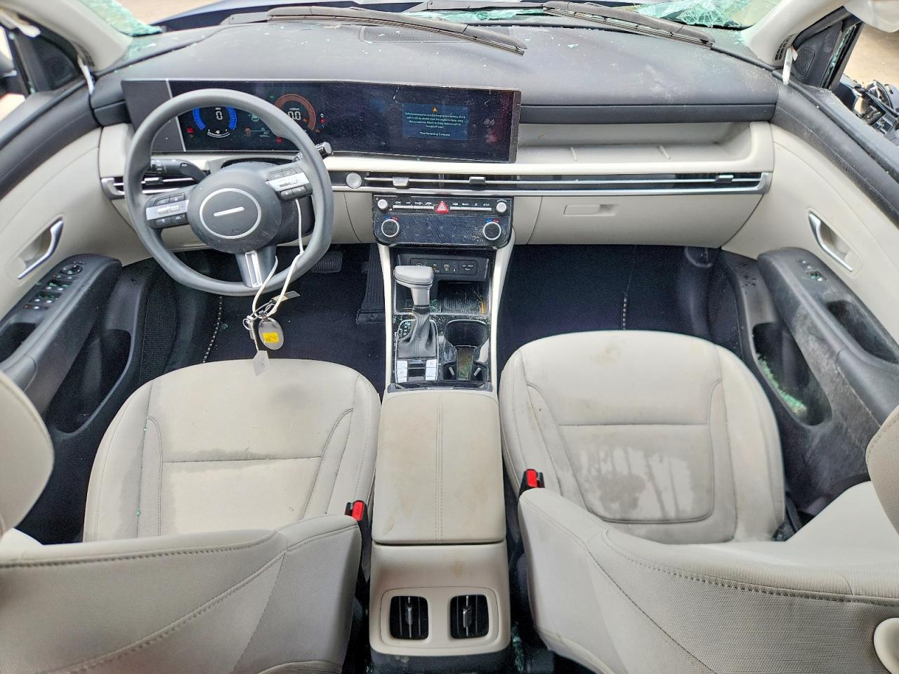 2025 Hyundai Tucson Sel Gray vin: 5NMJB3DEXSH457620