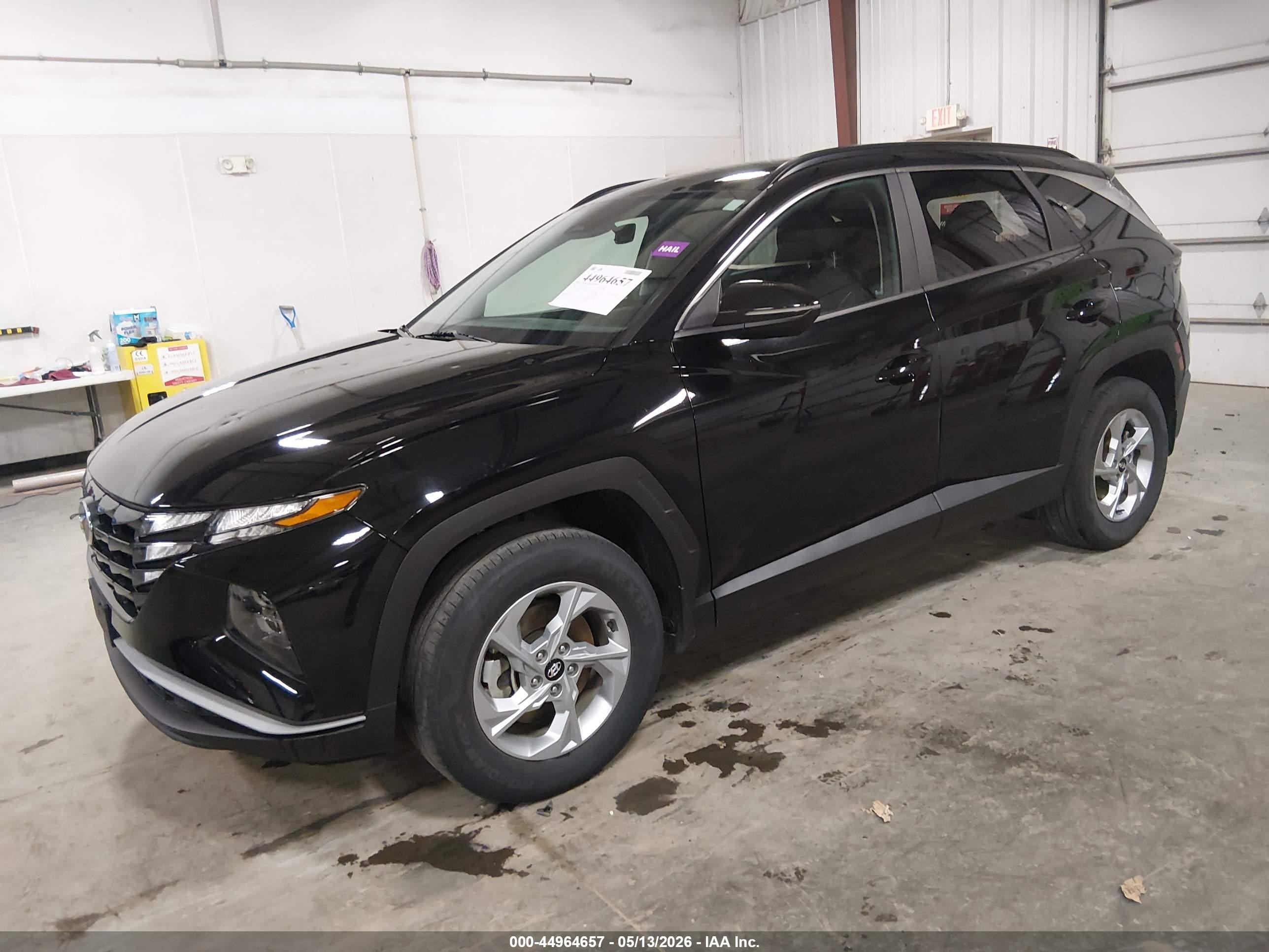 2022 Hyundai Tucson Sel Черный vin: 5NMJBCAE0NH040905