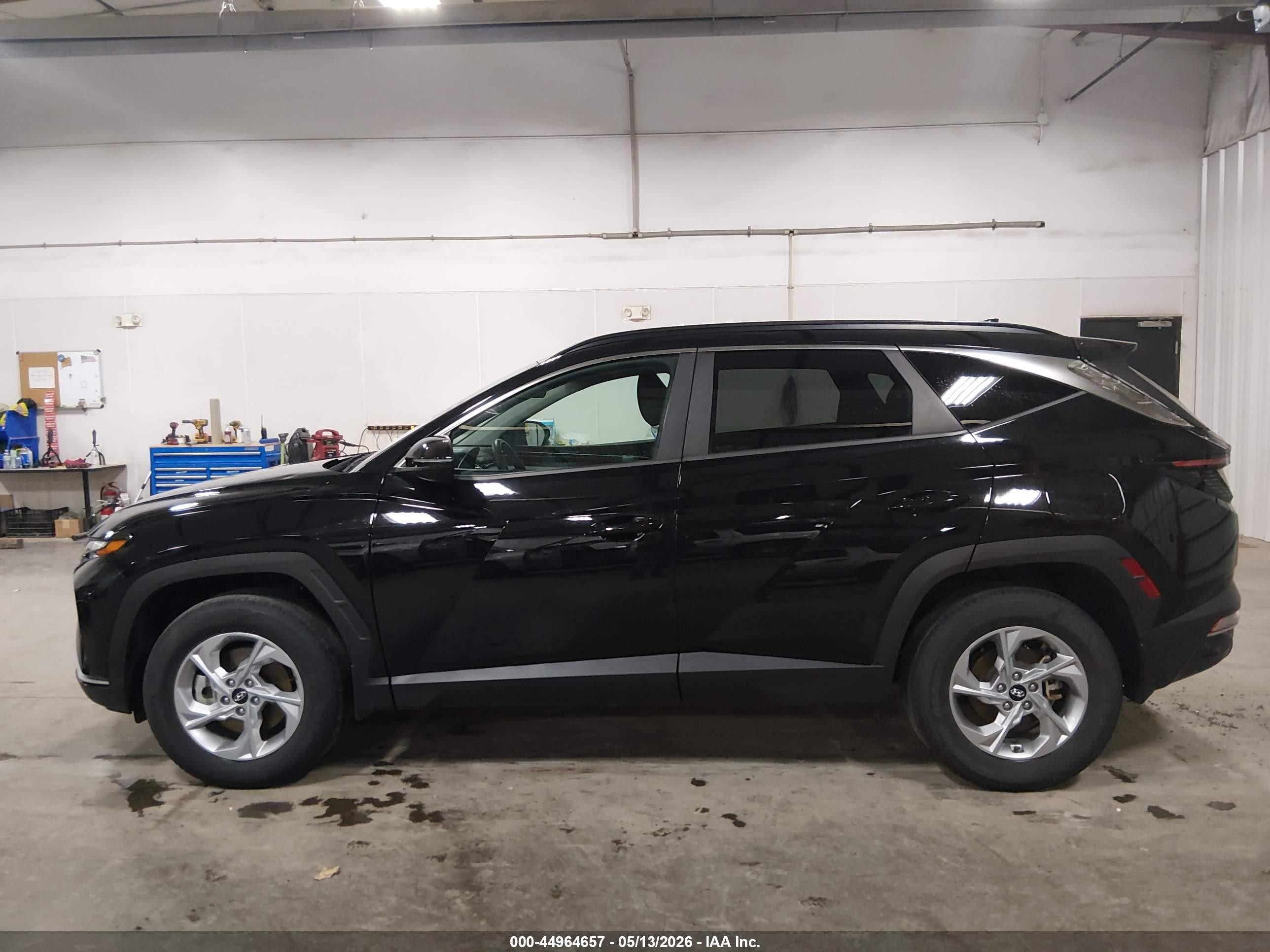 2022 Hyundai Tucson Sel Черный vin: 5NMJBCAE0NH040905