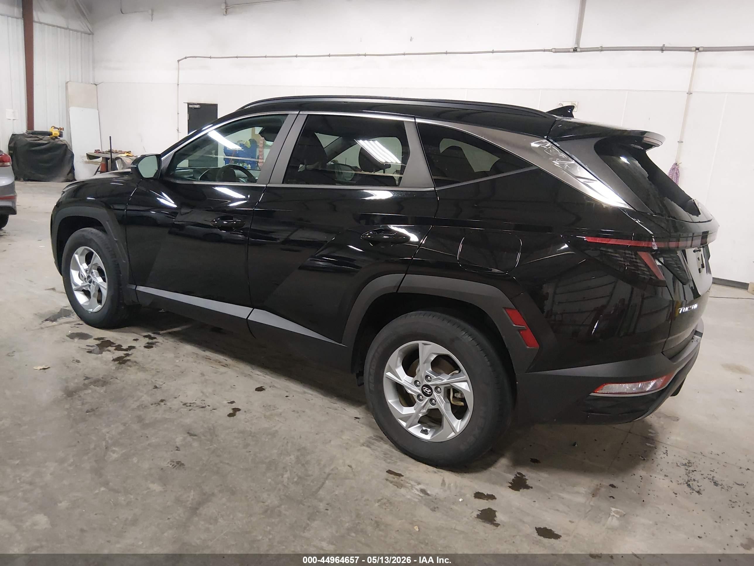 2022 Hyundai Tucson Sel Черный vin: 5NMJBCAE0NH040905