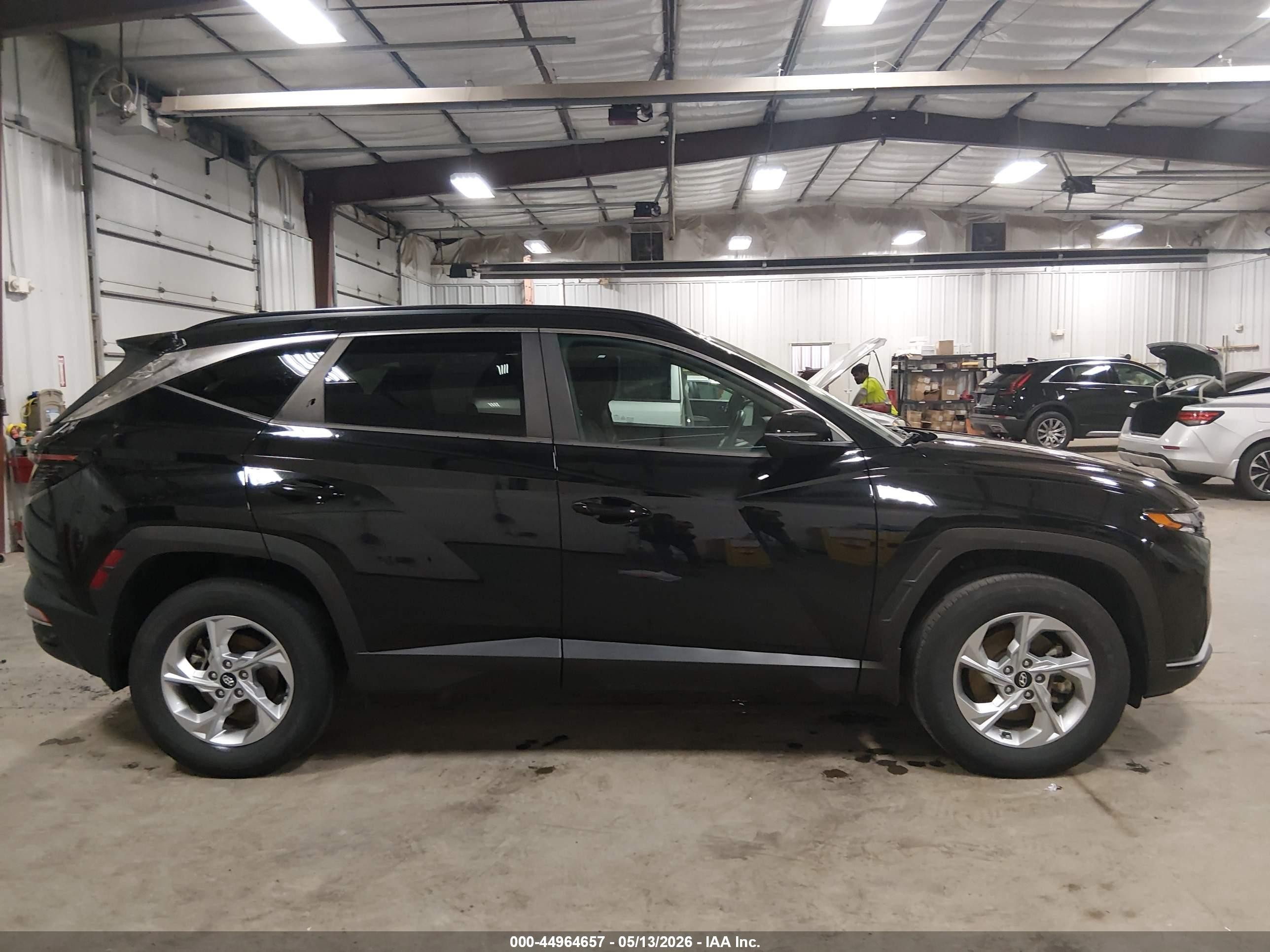 2022 Hyundai Tucson Sel Черный vin: 5NMJBCAE0NH040905