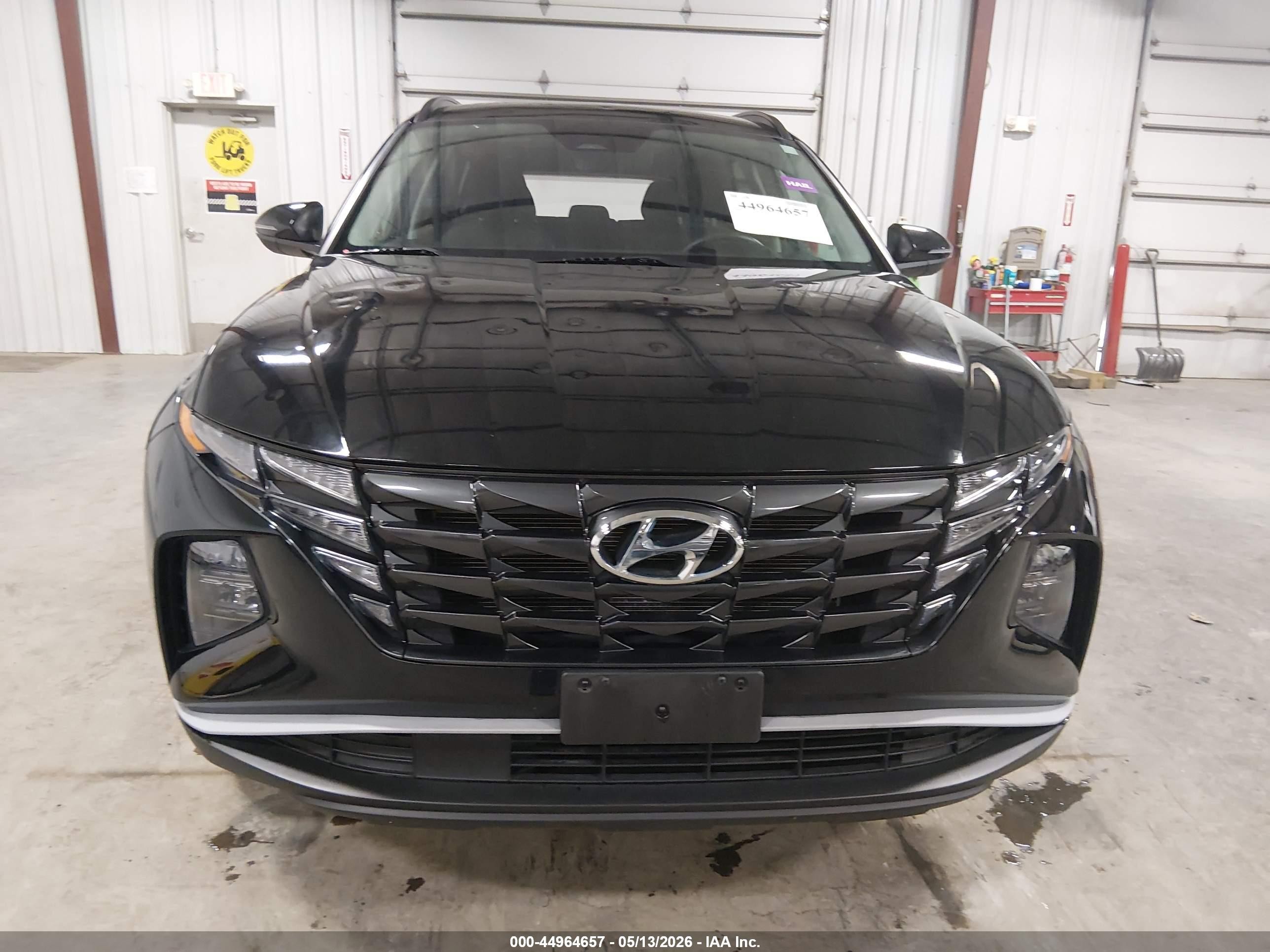 2022 Hyundai Tucson Sel Черный vin: 5NMJBCAE0NH040905
