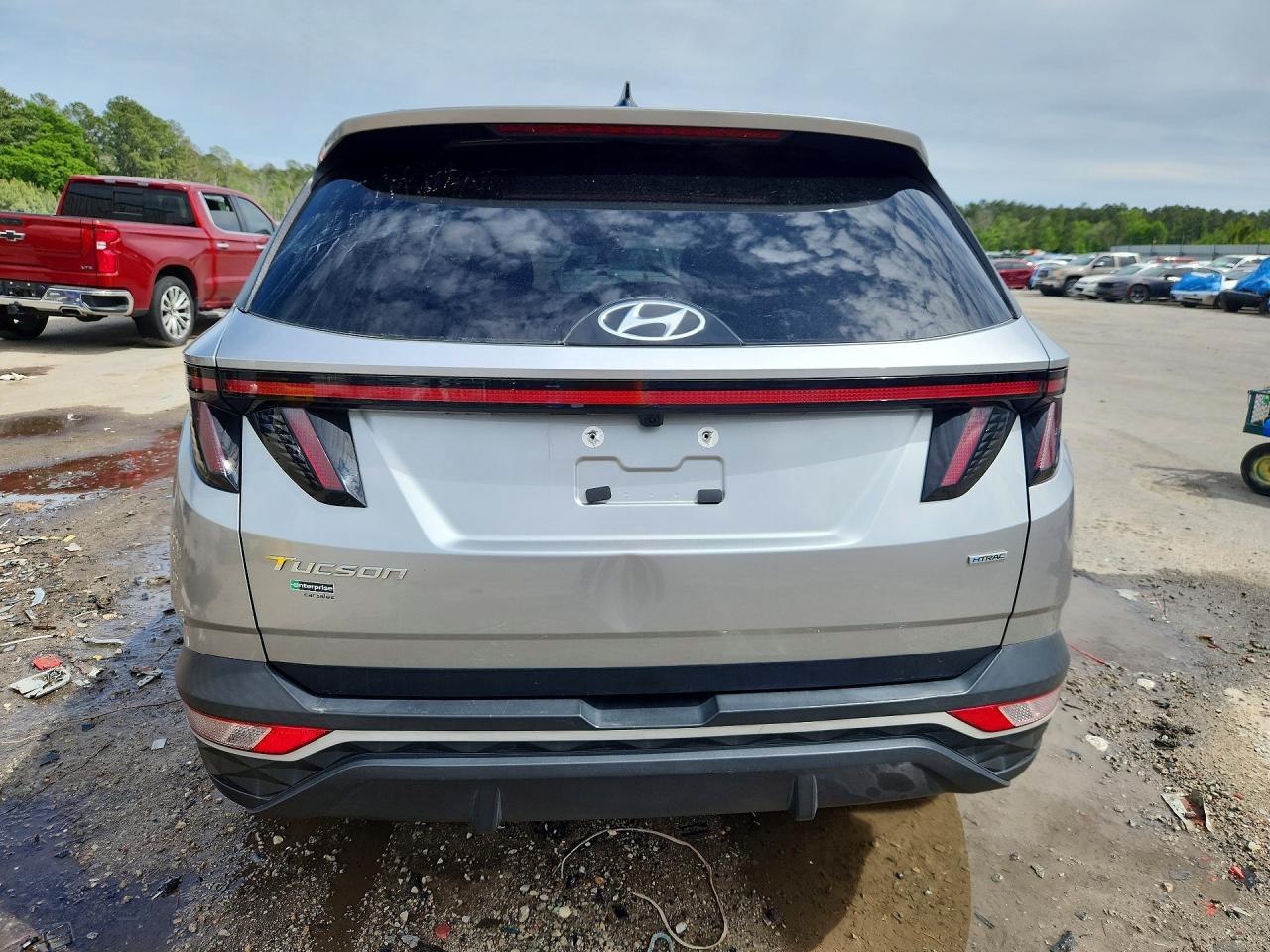 2023 Hyundai Tucson Sel Gray vin: 5NMJBCAE0PH198616