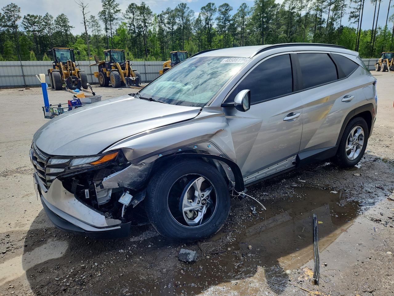 2023 Hyundai Tucson Sel Gray vin: 5NMJBCAE0PH198616