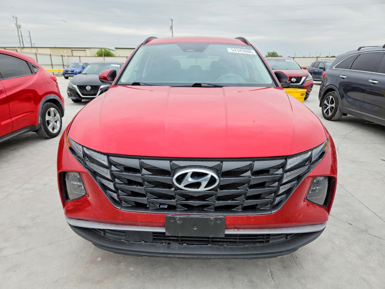 2023 Hyundai Tucson Sel Red vin: 5NMJBCAE0PH216581