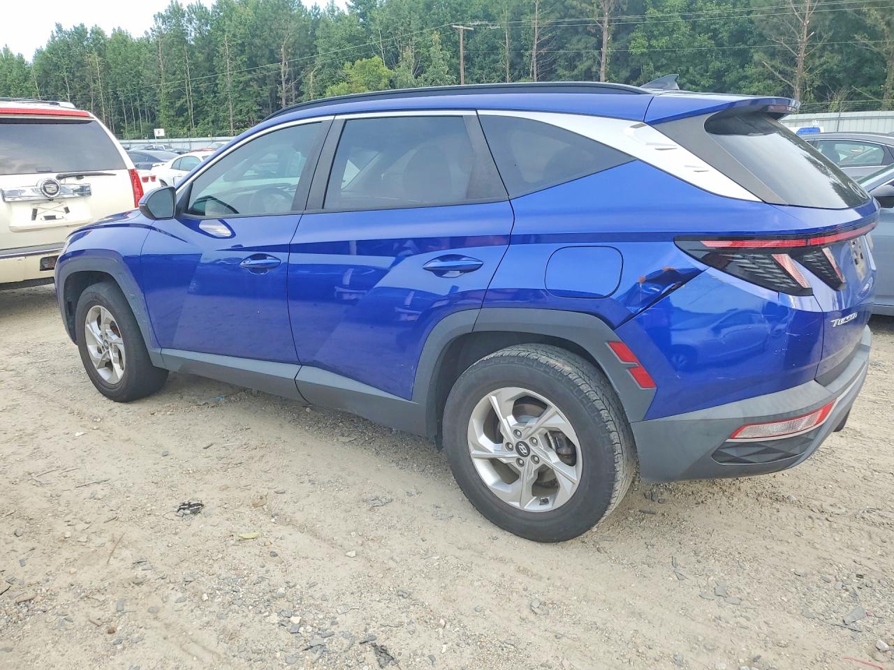 2022 Hyundai Tucson Sel Blue vin: 5NMJBCAE2NH112705