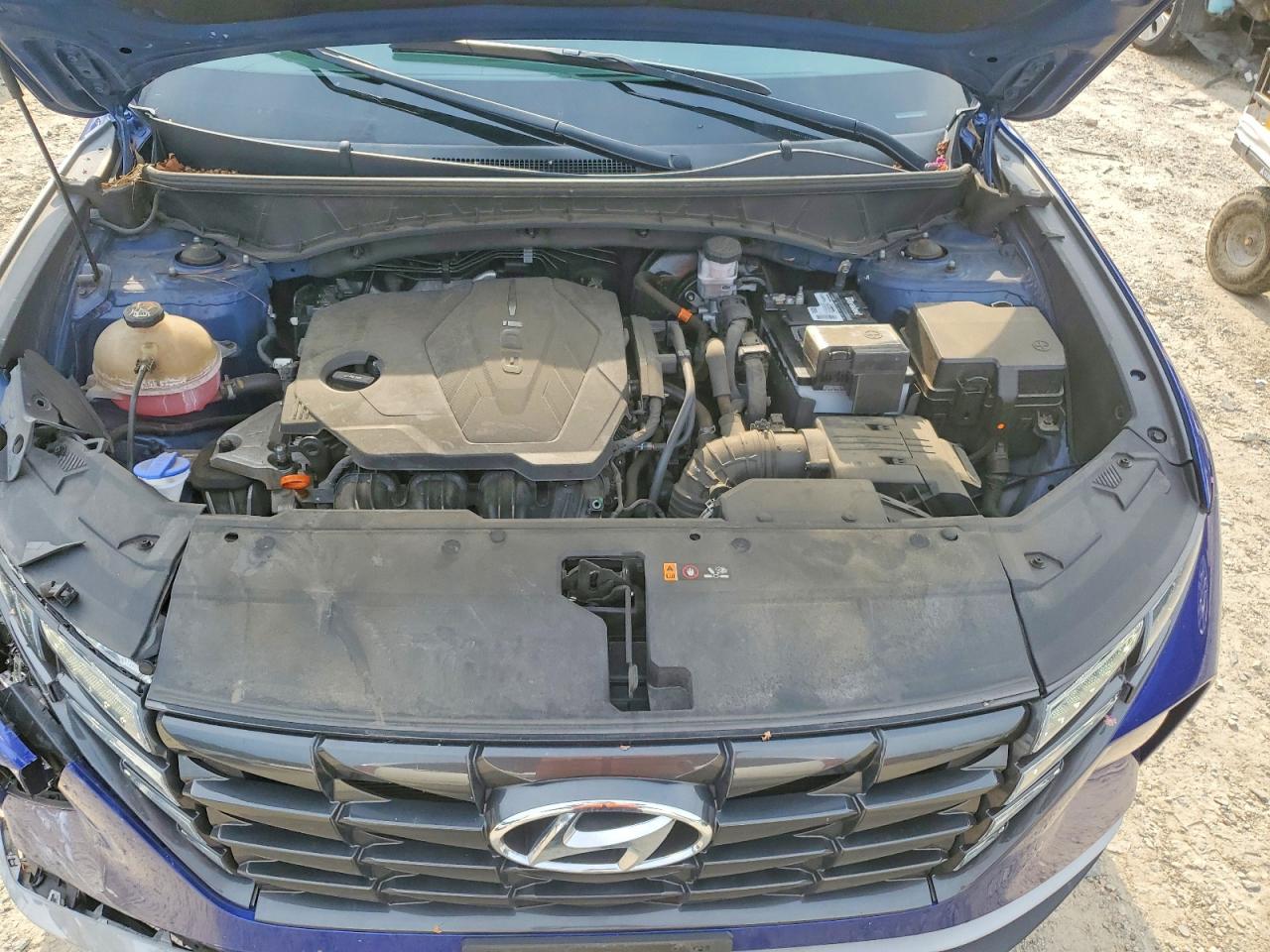 2022 Hyundai Tucson Sel Blue vin: 5NMJBCAE2NH112705