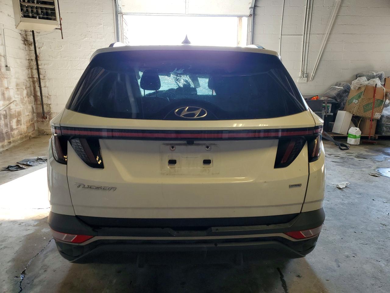 2022 Hyundai Tucson Sel White vin: 5NMJBCAE2NH155151