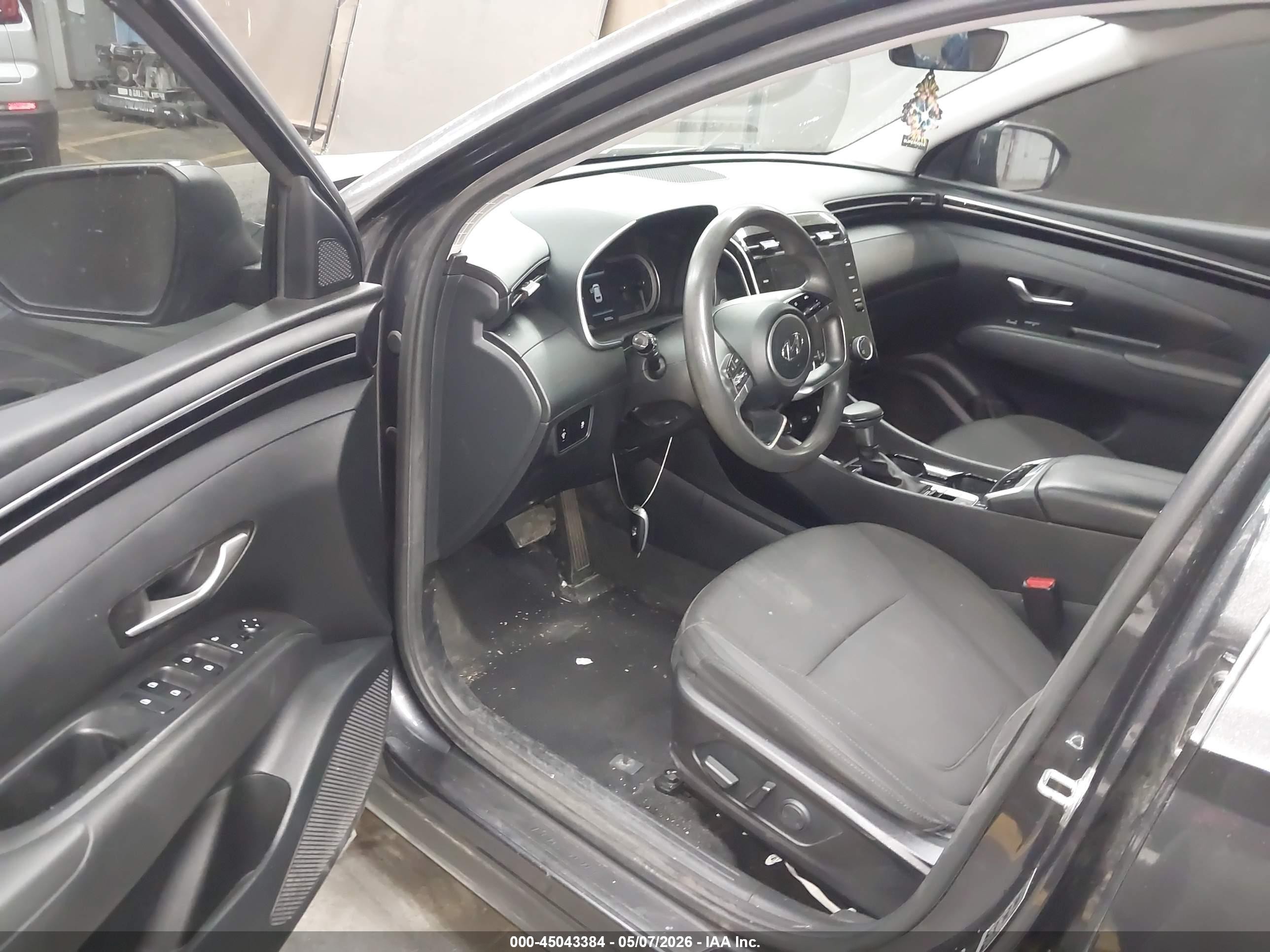2022 Hyundai Tucson Sel Gray vin: 5NMJBCAE3NH040655