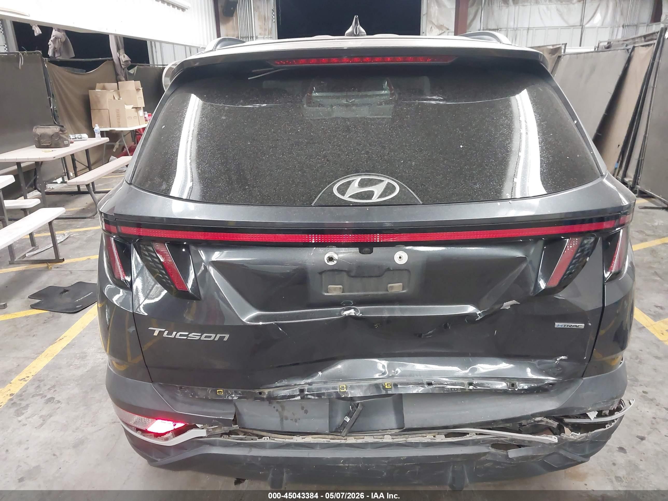 2022 Hyundai Tucson Sel Gray vin: 5NMJBCAE3NH040655
