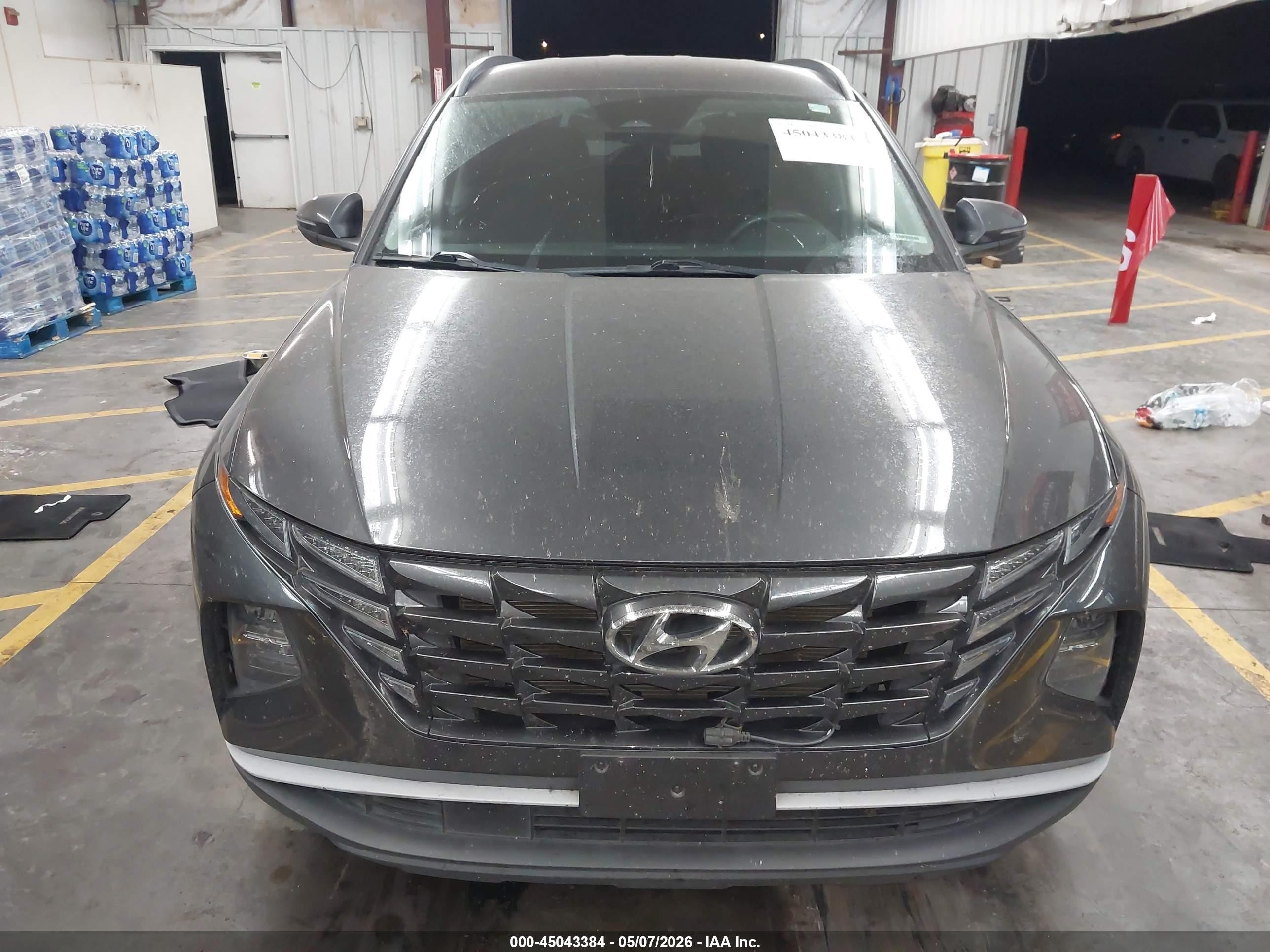 2022 Hyundai Tucson Sel Gray vin: 5NMJBCAE3NH040655