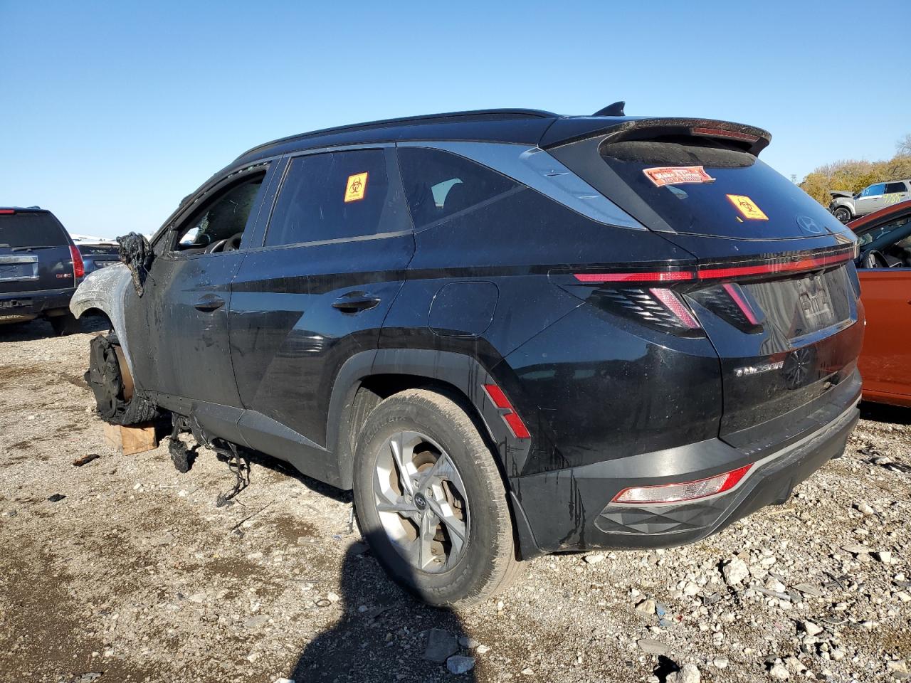 2022 Hyundai Tucson Sel Black vin: 5NMJBCAE4NH058260