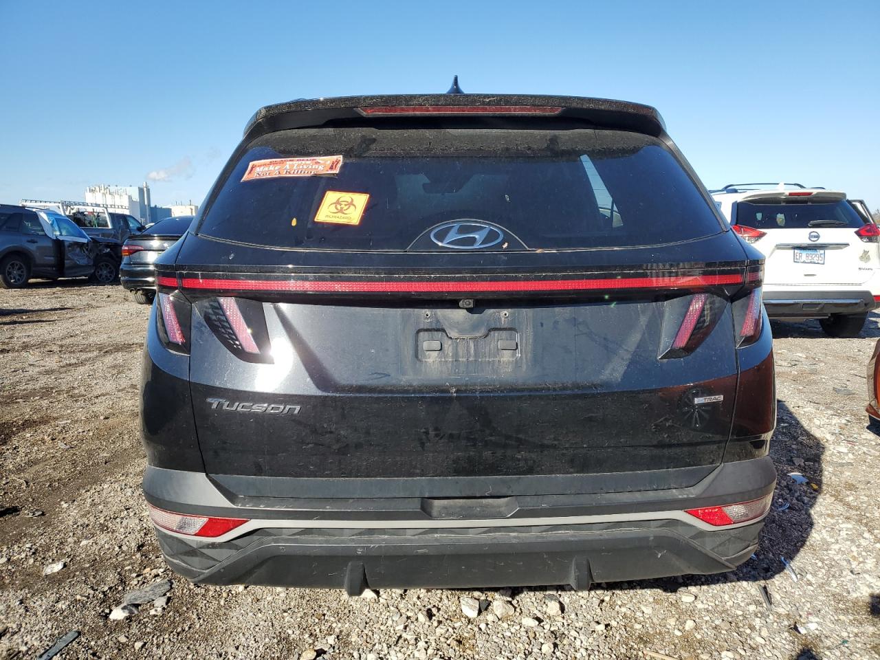 2022 Hyundai Tucson Sel Black vin: 5NMJBCAE4NH058260