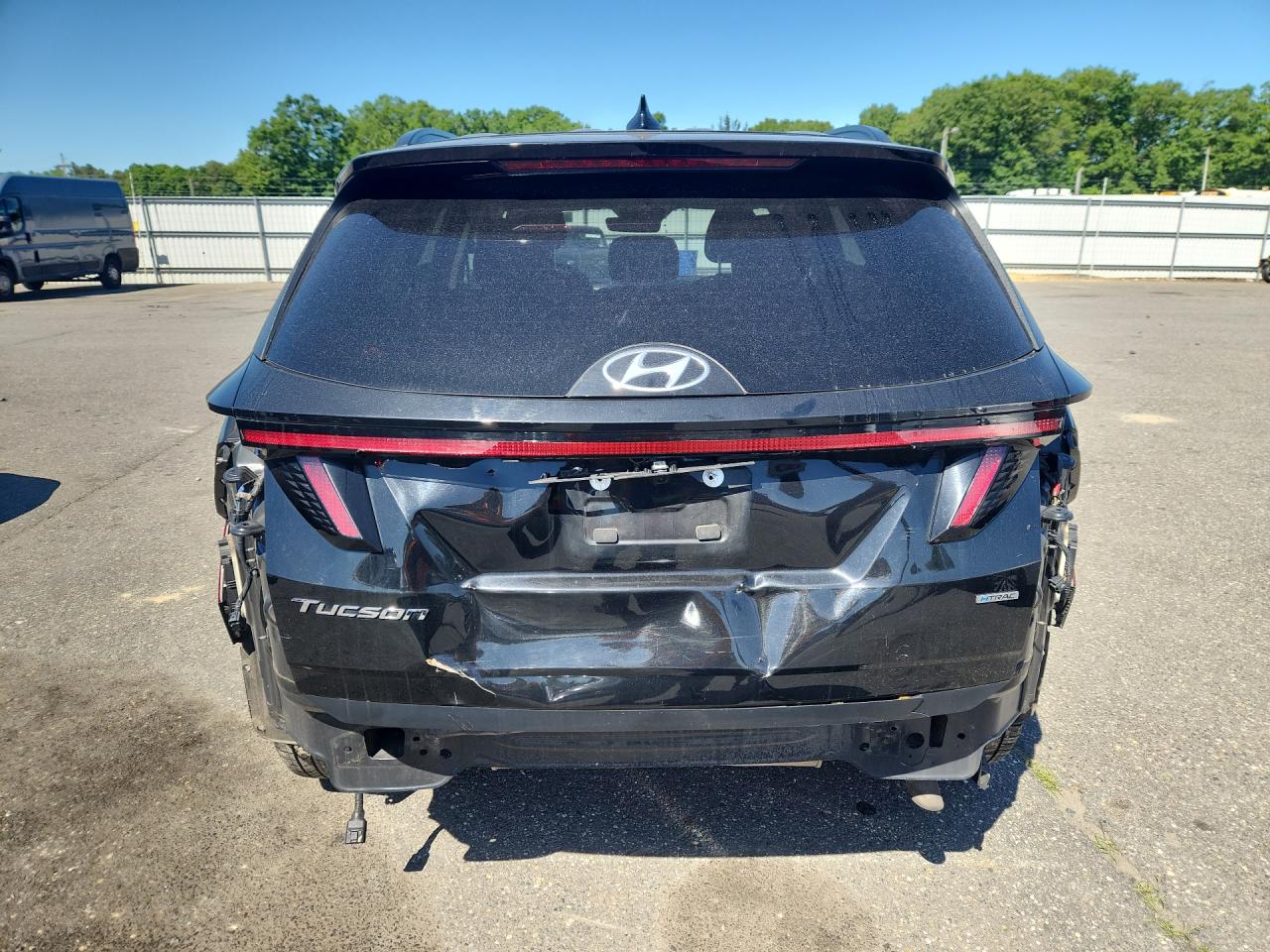 2023 Hyundai Tucson Sel Black vin: 5NMJBCAE5PH195923 Damage: Right Tail Light, Missing, Replacement Required