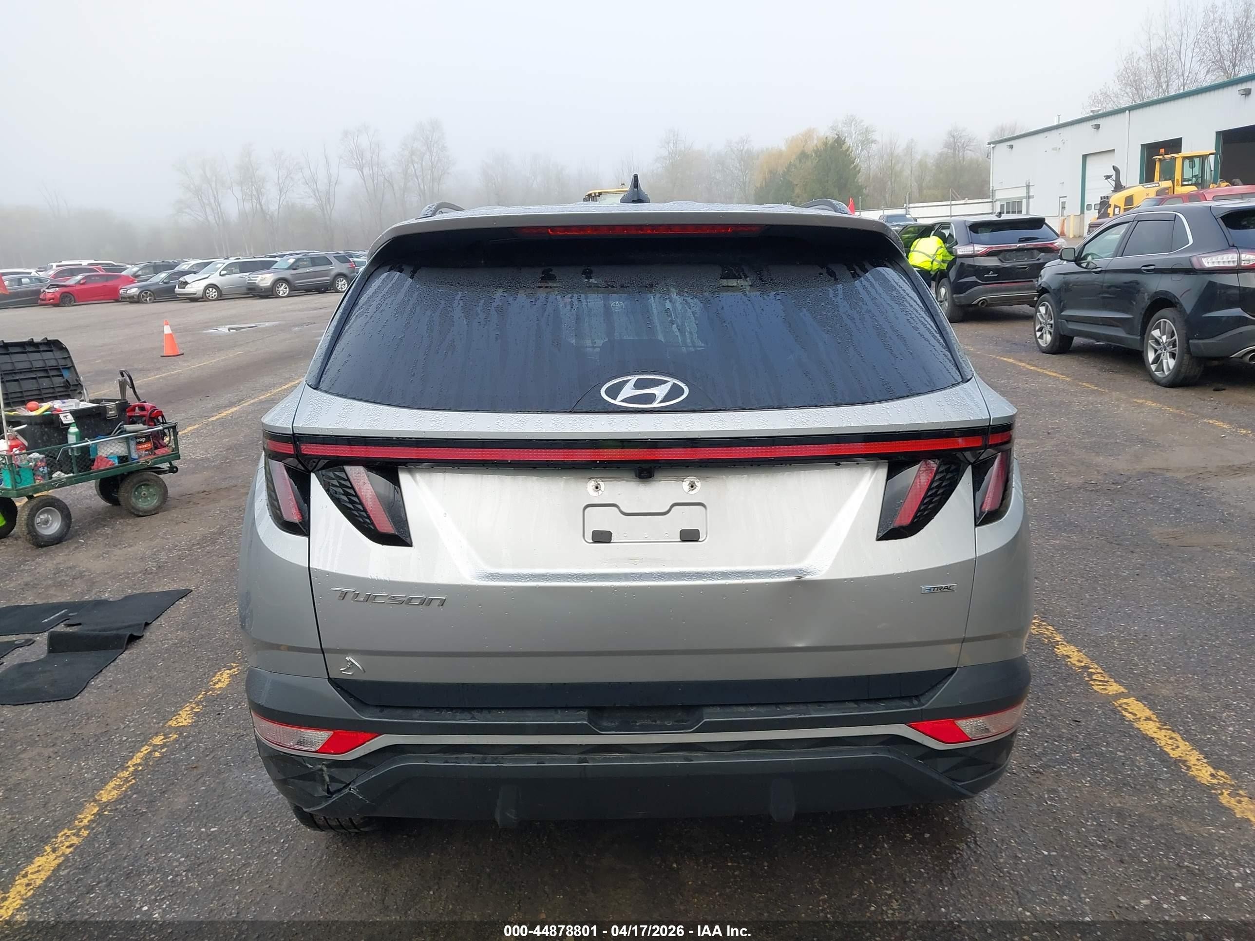 2023 Hyundai Tucson Sel Silver vin: 5NMJBCAE5PH270930
