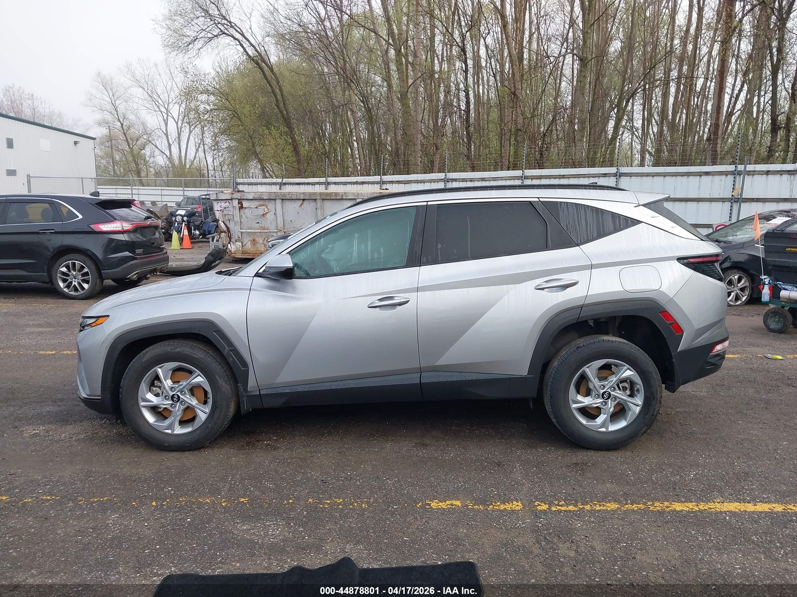 2023 Hyundai Tucson Sel Silver vin: 5NMJBCAE5PH270930