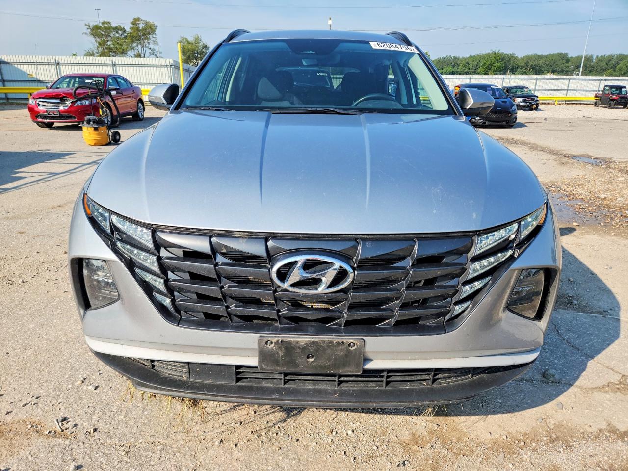 2022 Hyundai Tucson Sel Silver vin: 5NMJBCAE8NH123286