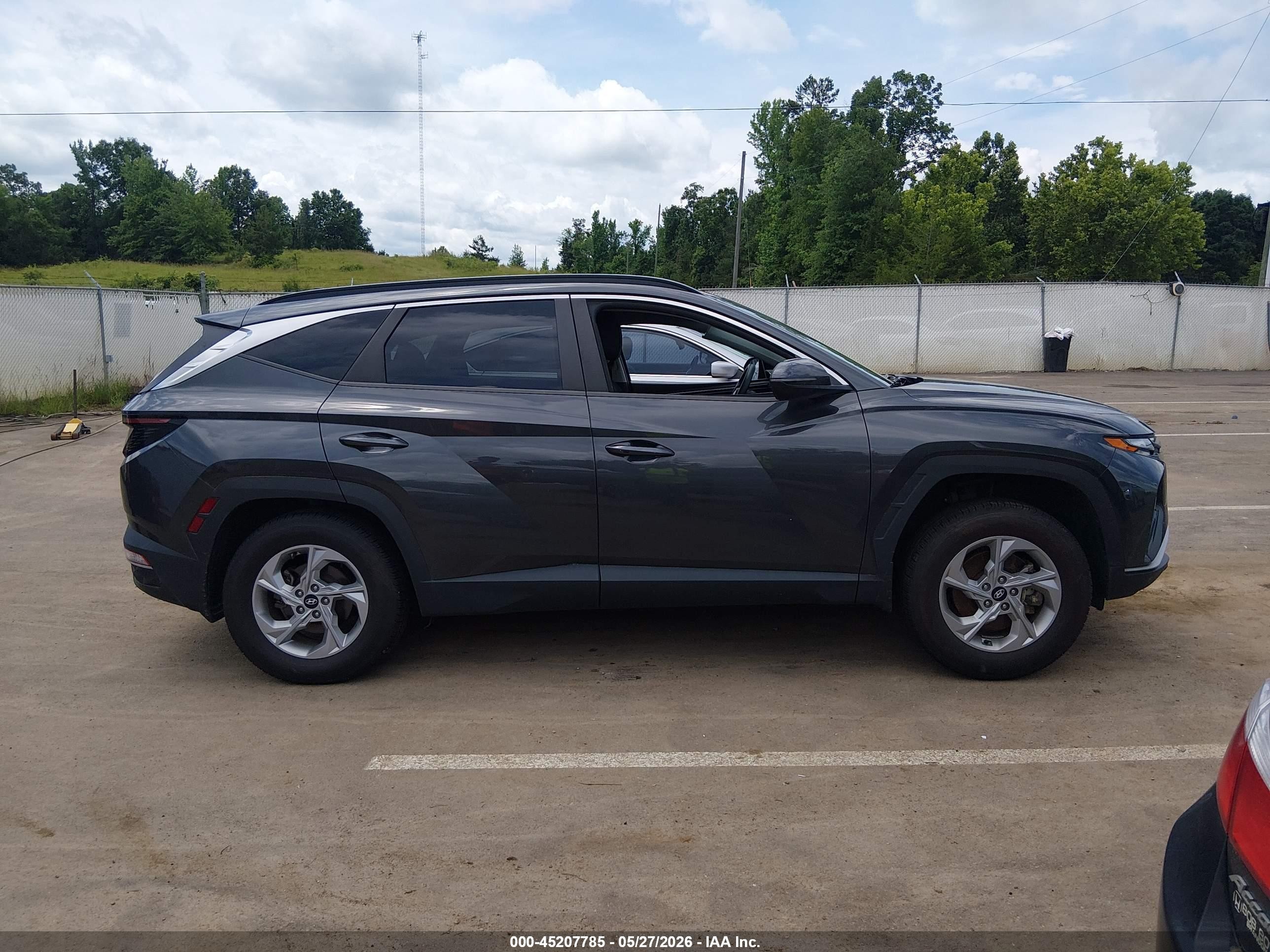 2022 Hyundai Tucson Sel Gray vin: 5NMJBCAE9NH032107
