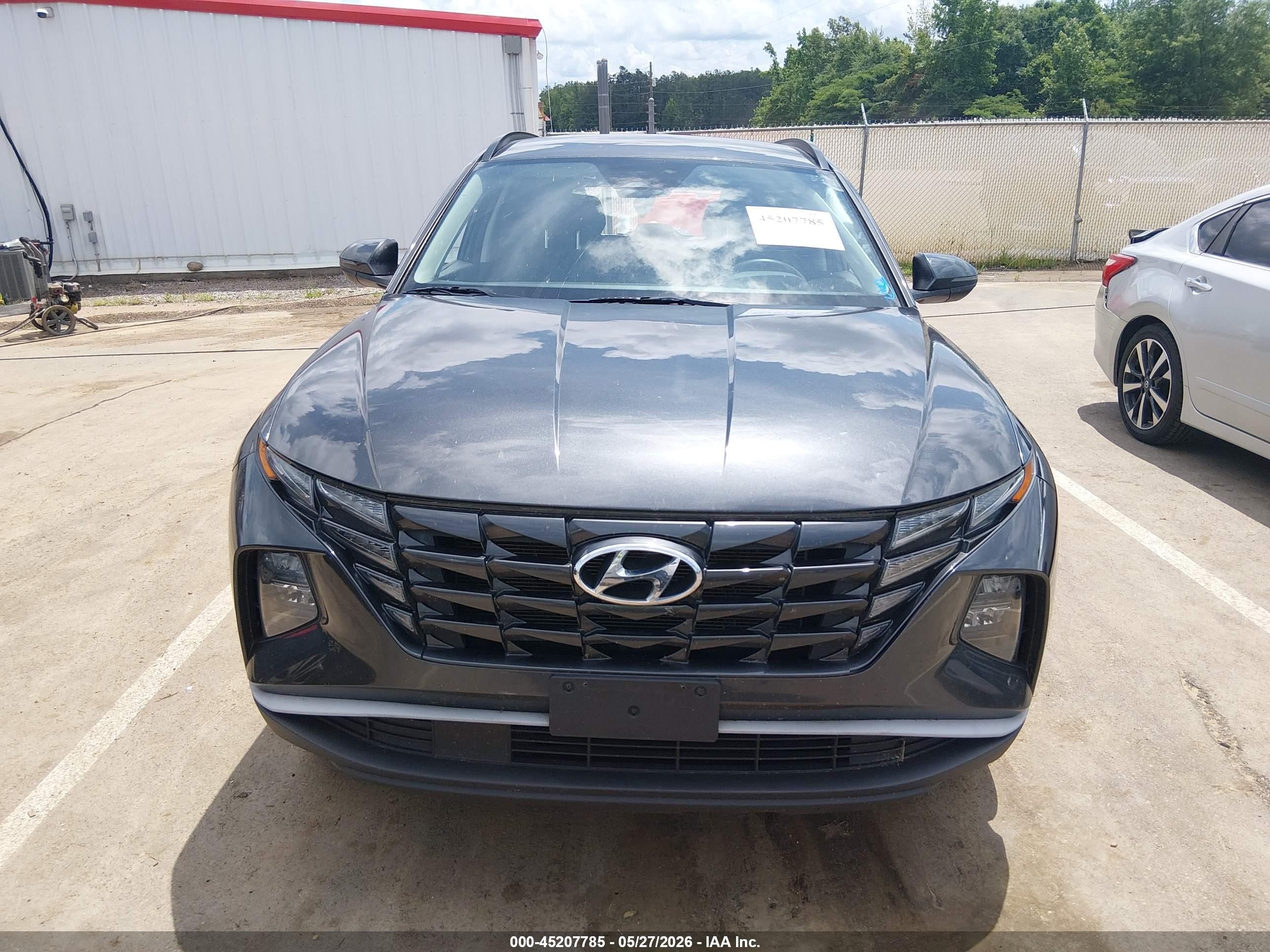 2022 Hyundai Tucson Sel Gray vin: 5NMJBCAE9NH032107