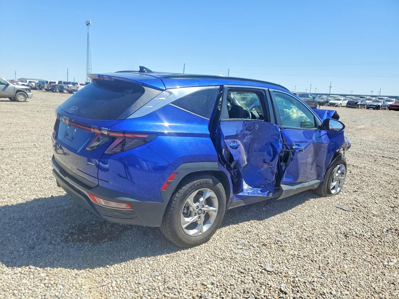 2023 Hyundai Tucson Sel Синий vin: 5NMJBCAE9PH216465