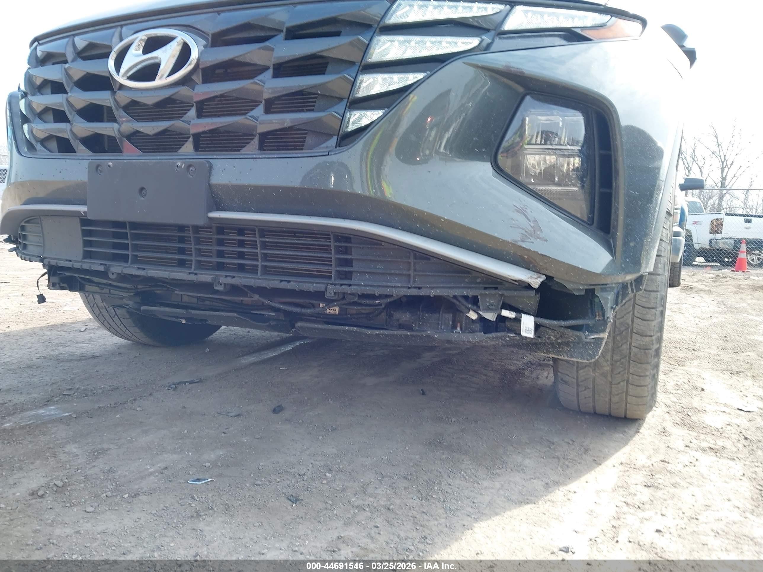 2023 Hyundai Tucson Sel Gray vin: 5NMJBCAE9PH274432