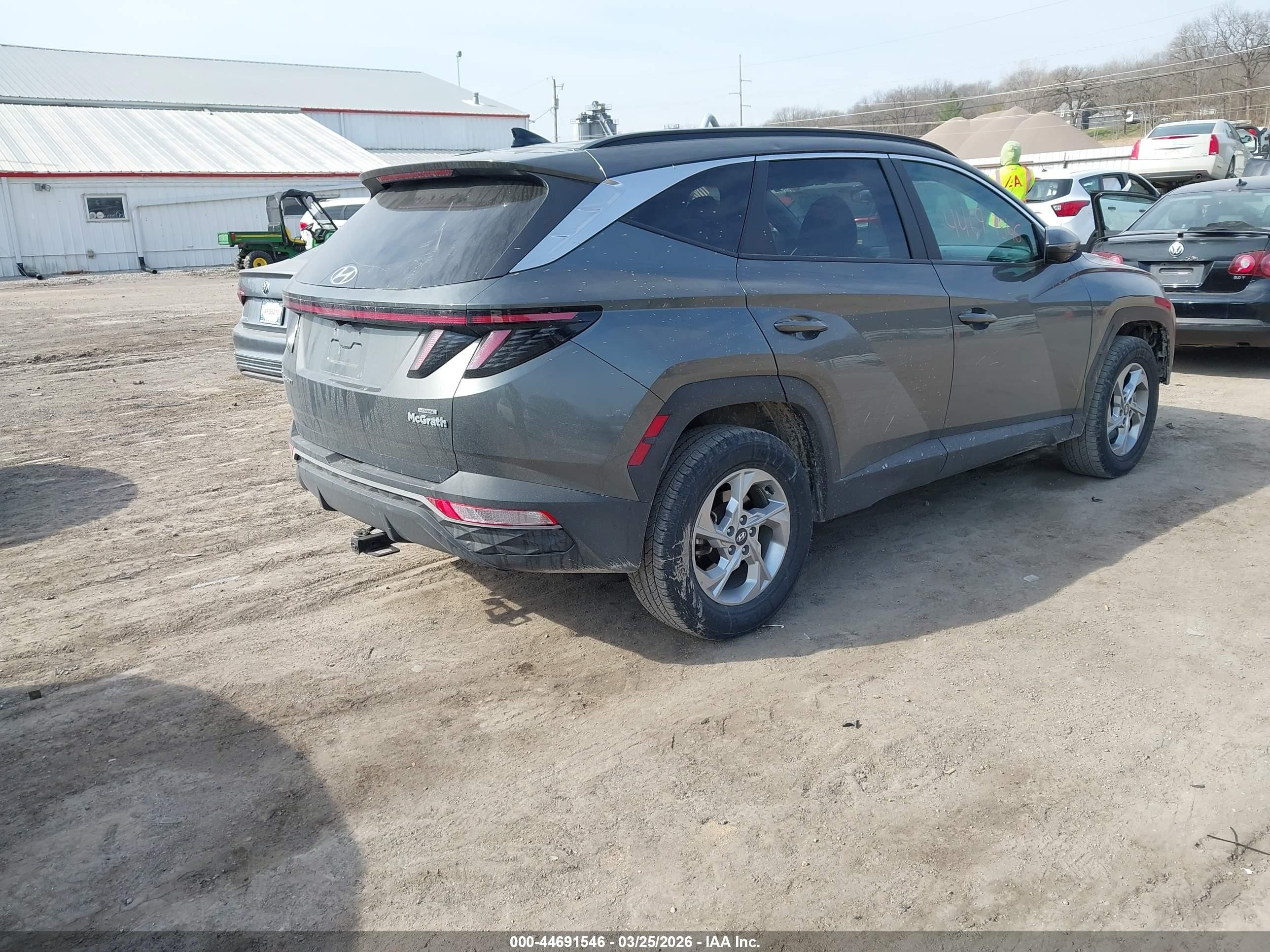 2023 Hyundai Tucson Sel Gray vin: 5NMJBCAE9PH274432