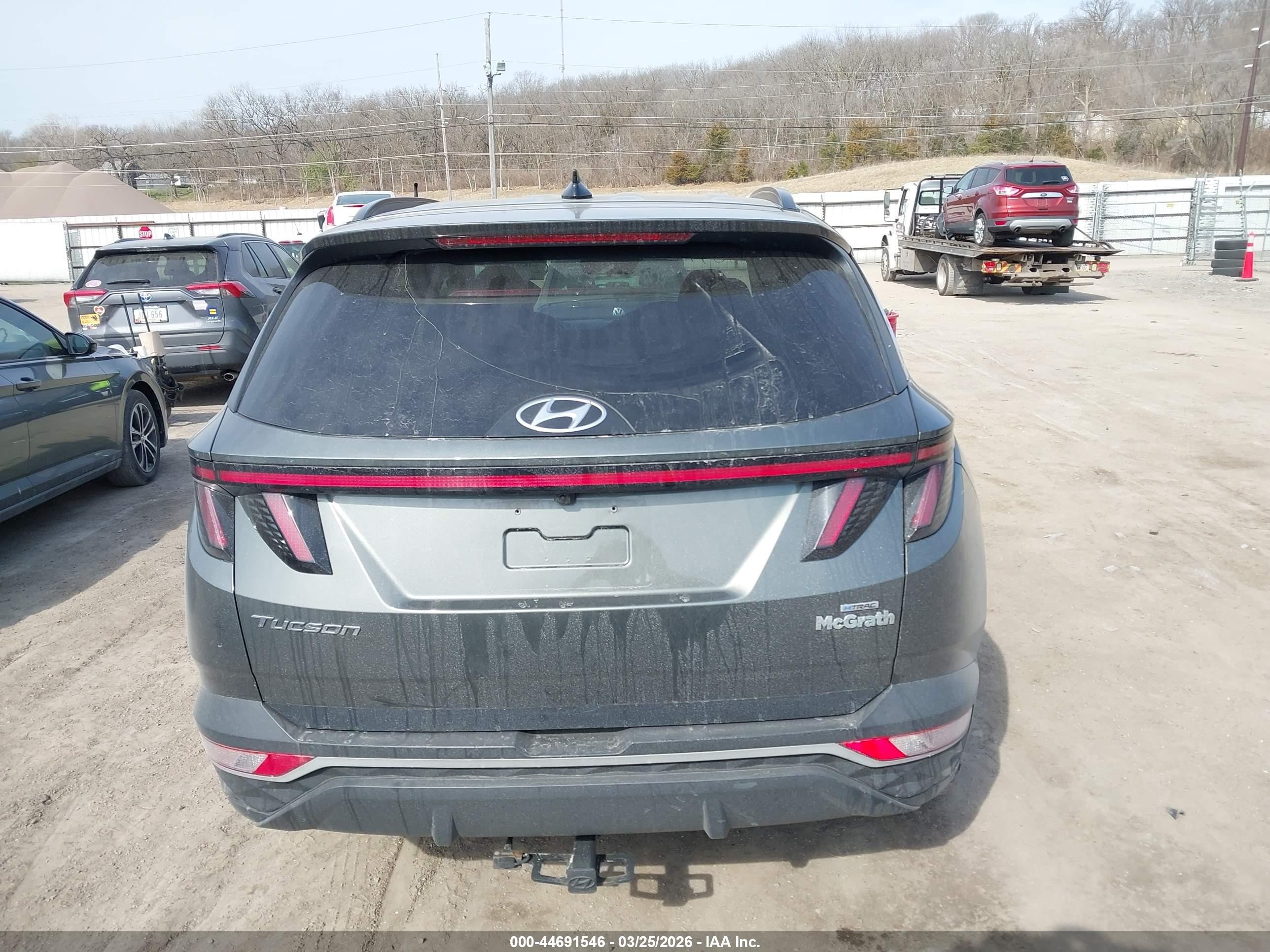 2023 Hyundai Tucson Sel Gray vin: 5NMJBCAE9PH274432