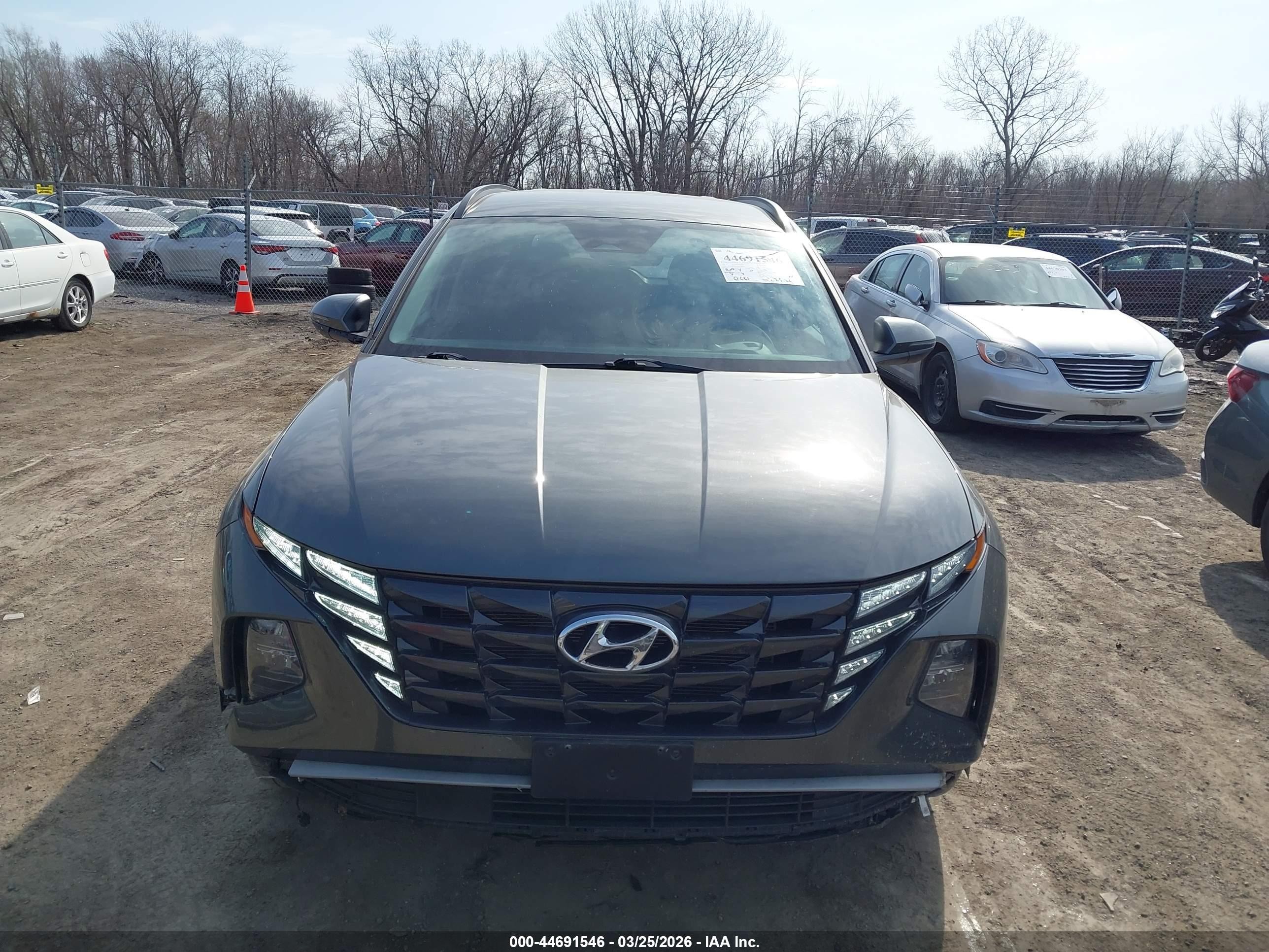 2023 Hyundai Tucson Sel Gray vin: 5NMJBCAE9PH274432