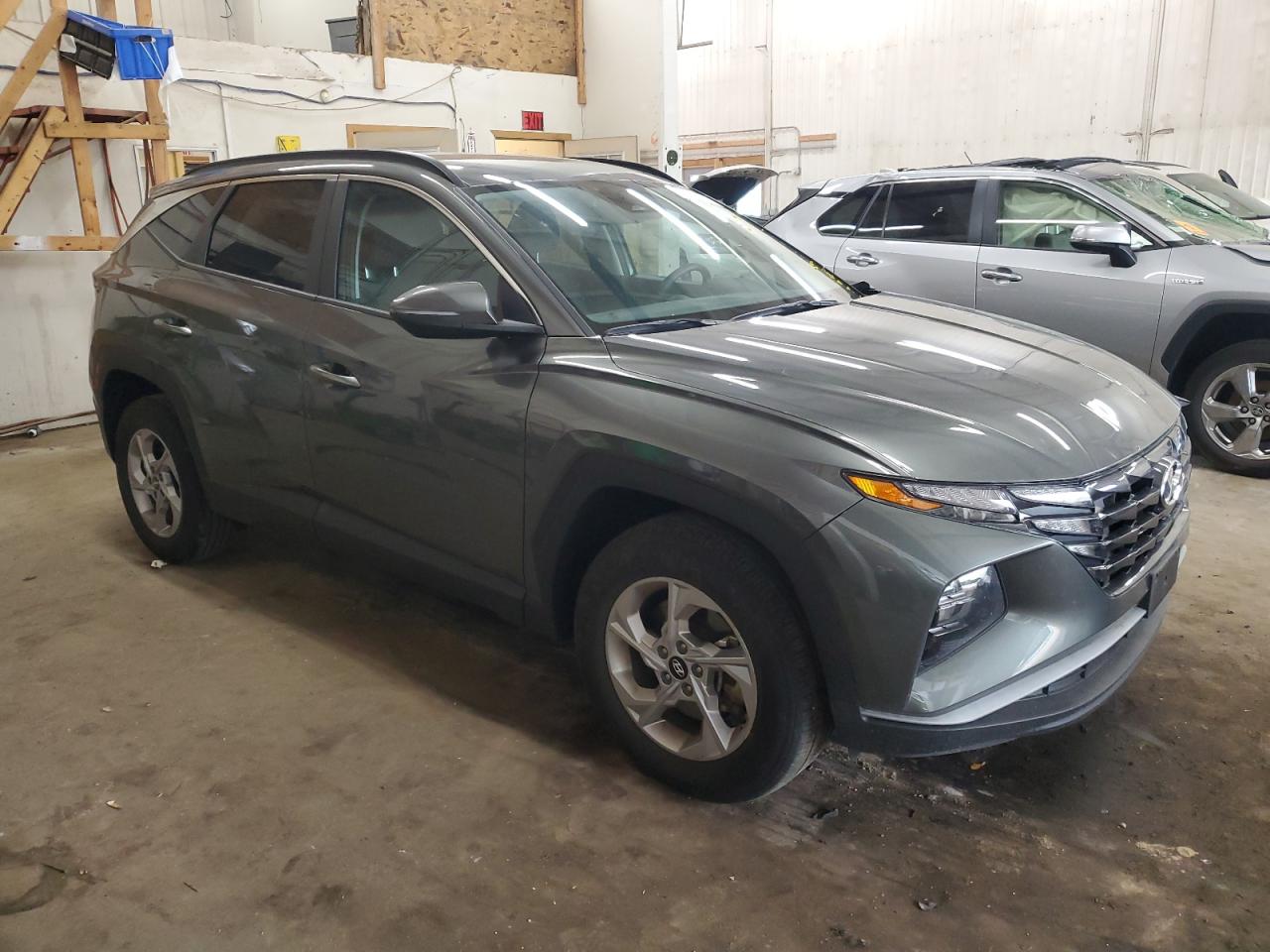 2023 Hyundai Tucson Sel Gray vin: 5NMJBCAEXPH250964