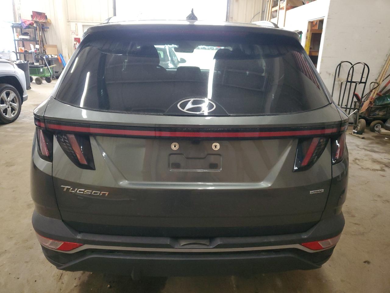 2023 Hyundai Tucson Sel Gray vin: 5NMJBCAEXPH250964