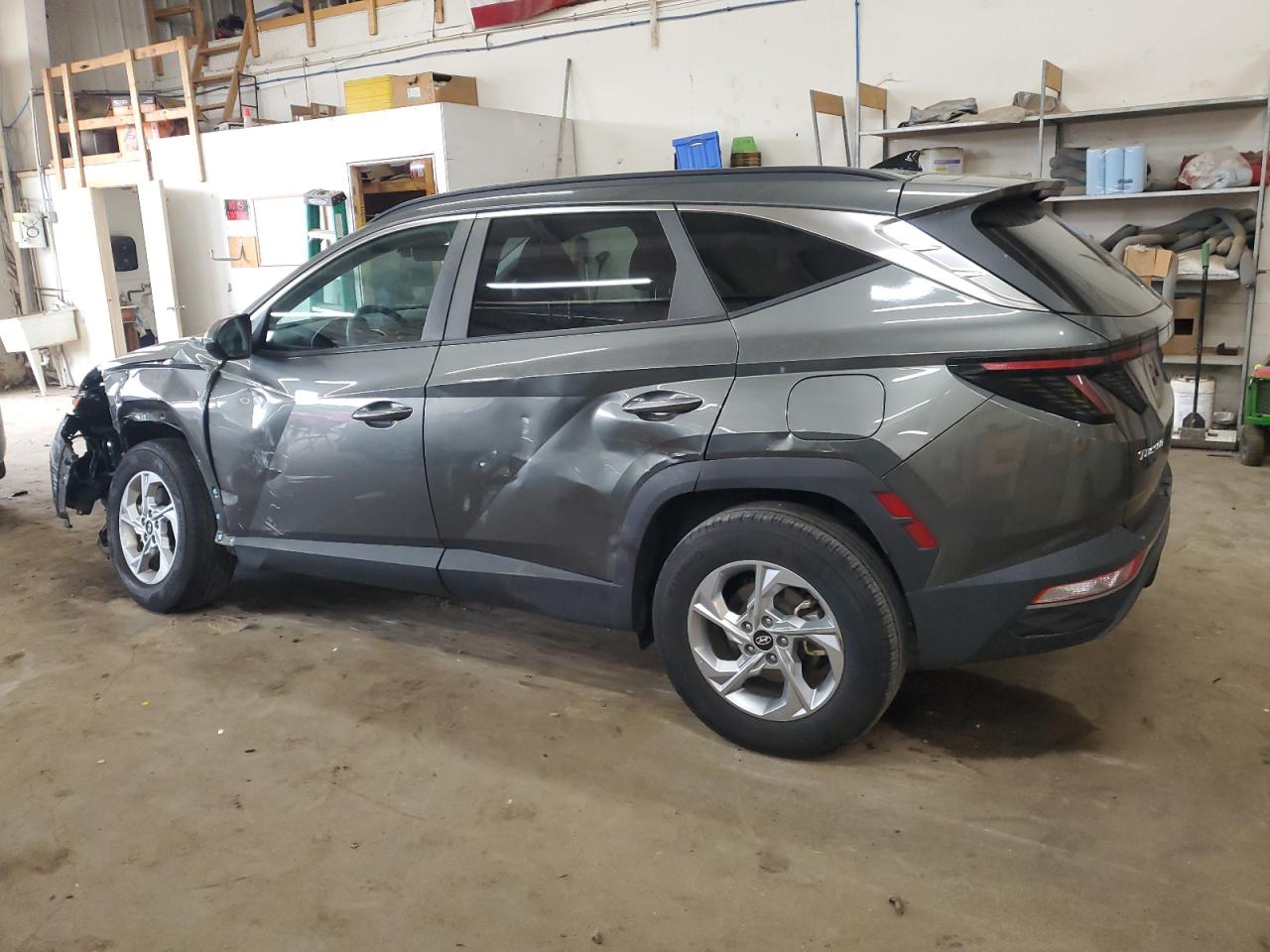 2023 Hyundai Tucson Sel Gray vin: 5NMJBCAEXPH250964