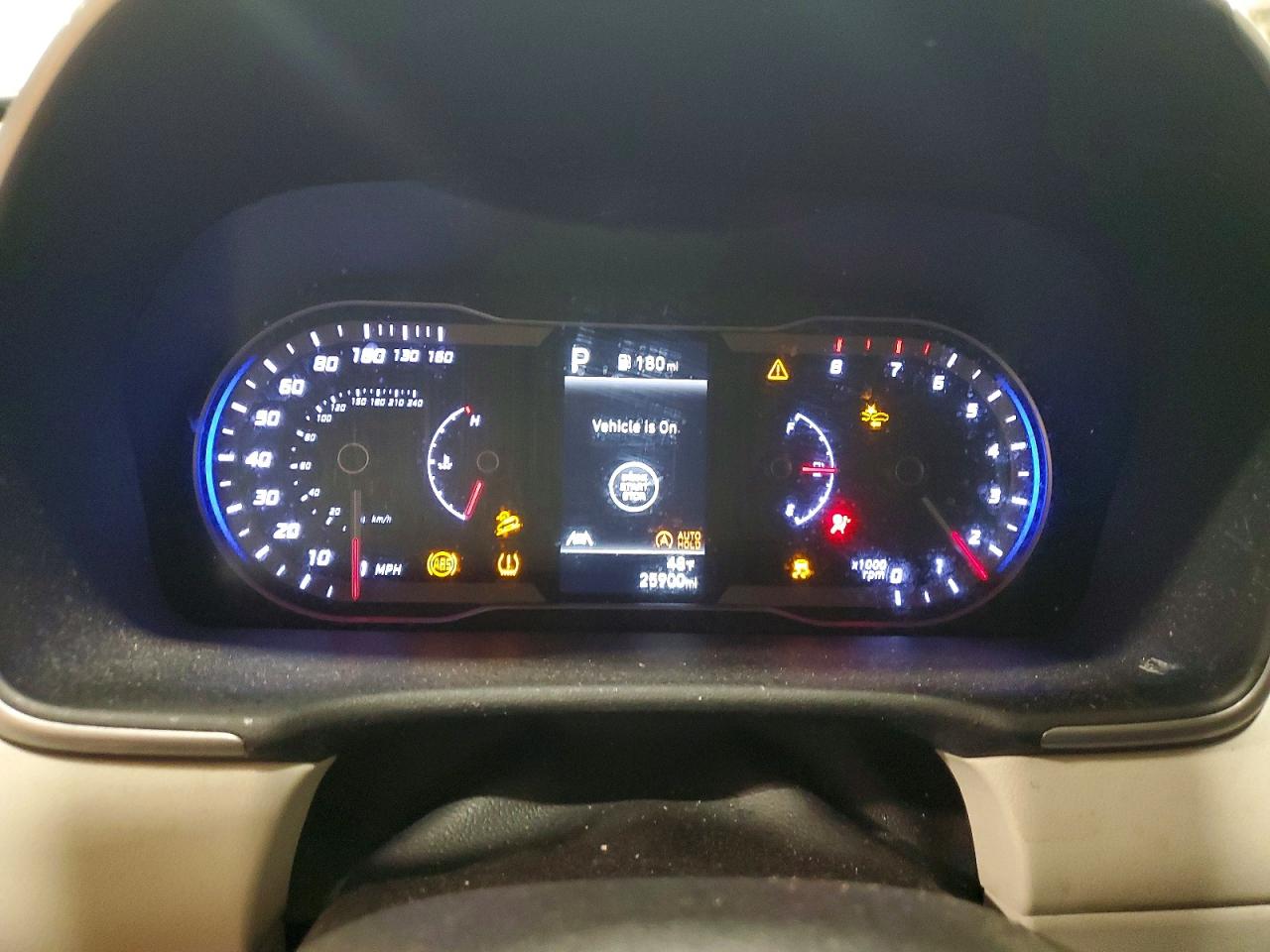 2024 Hyundai Tucson Sel White vin: 5NMJBCDE1RH411488