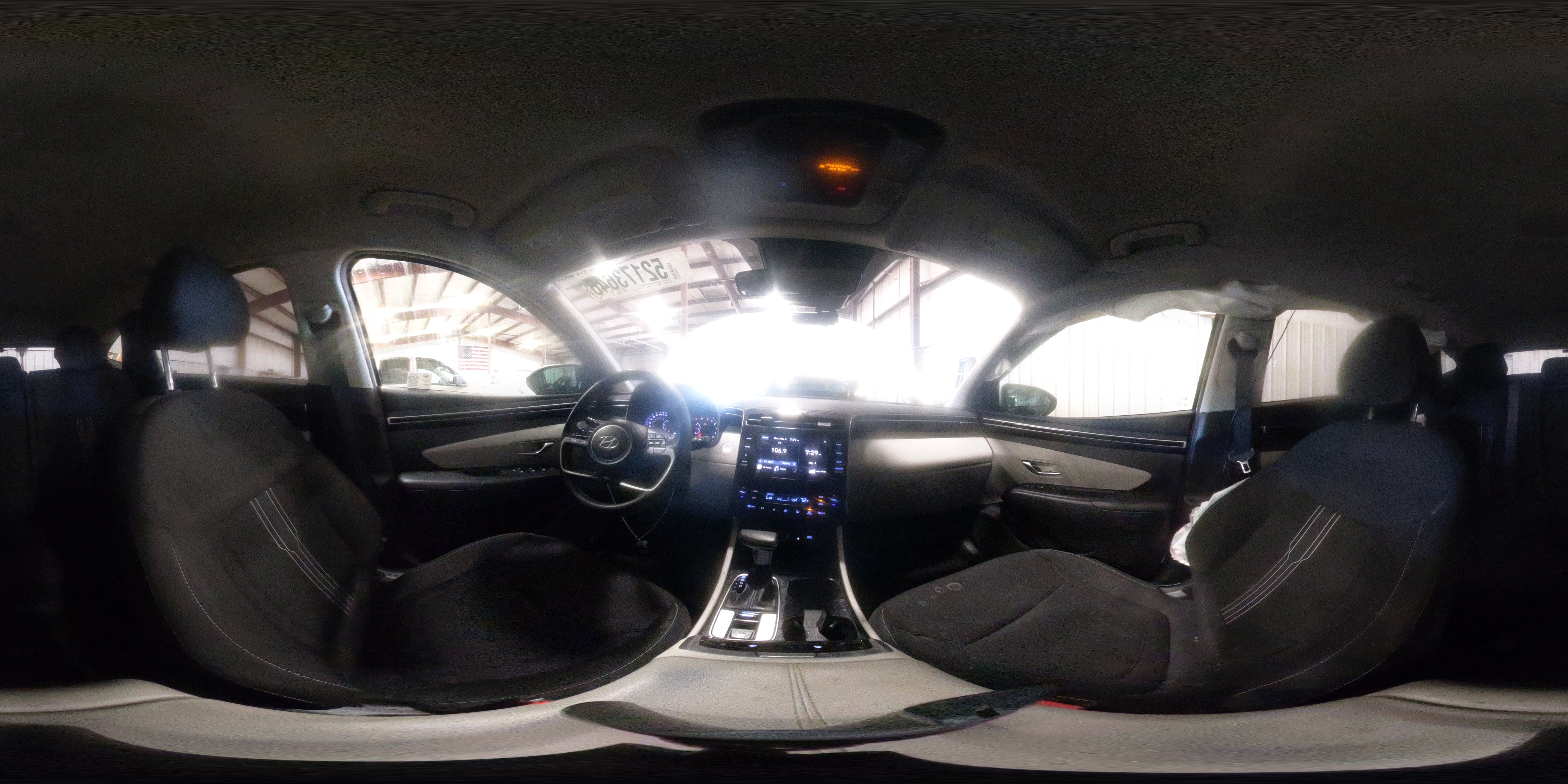 2024 Hyundai Tucson Sel White vin: 5NMJBCDE1RH411488