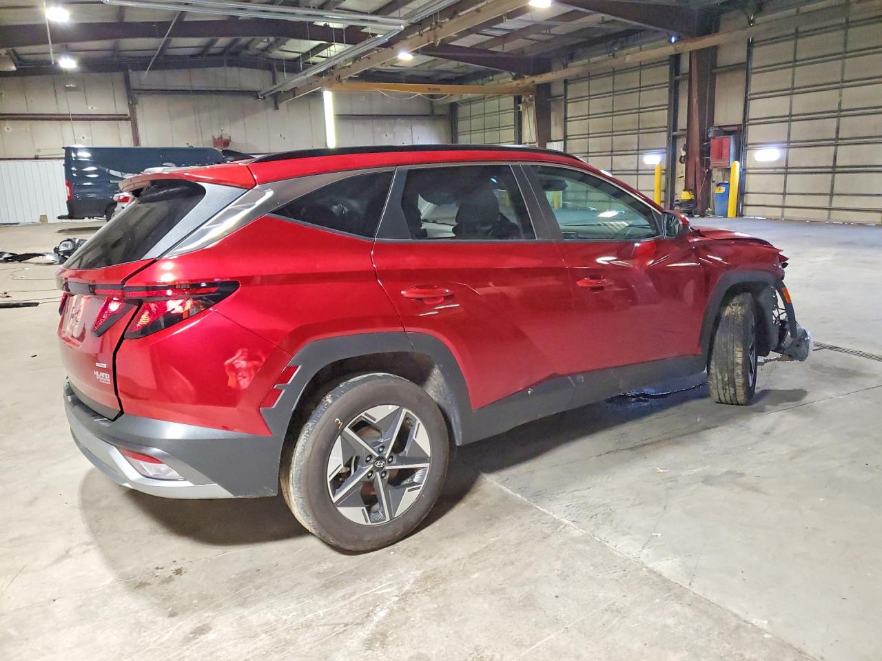 2025 Hyundai Tucson Sel Burgundy vin: 5NMJBCDE2SH466943