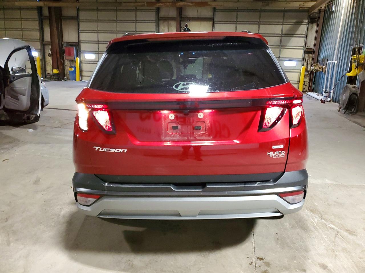2025 Hyundai Tucson Sel Burgundy vin: 5NMJBCDE2SH466943