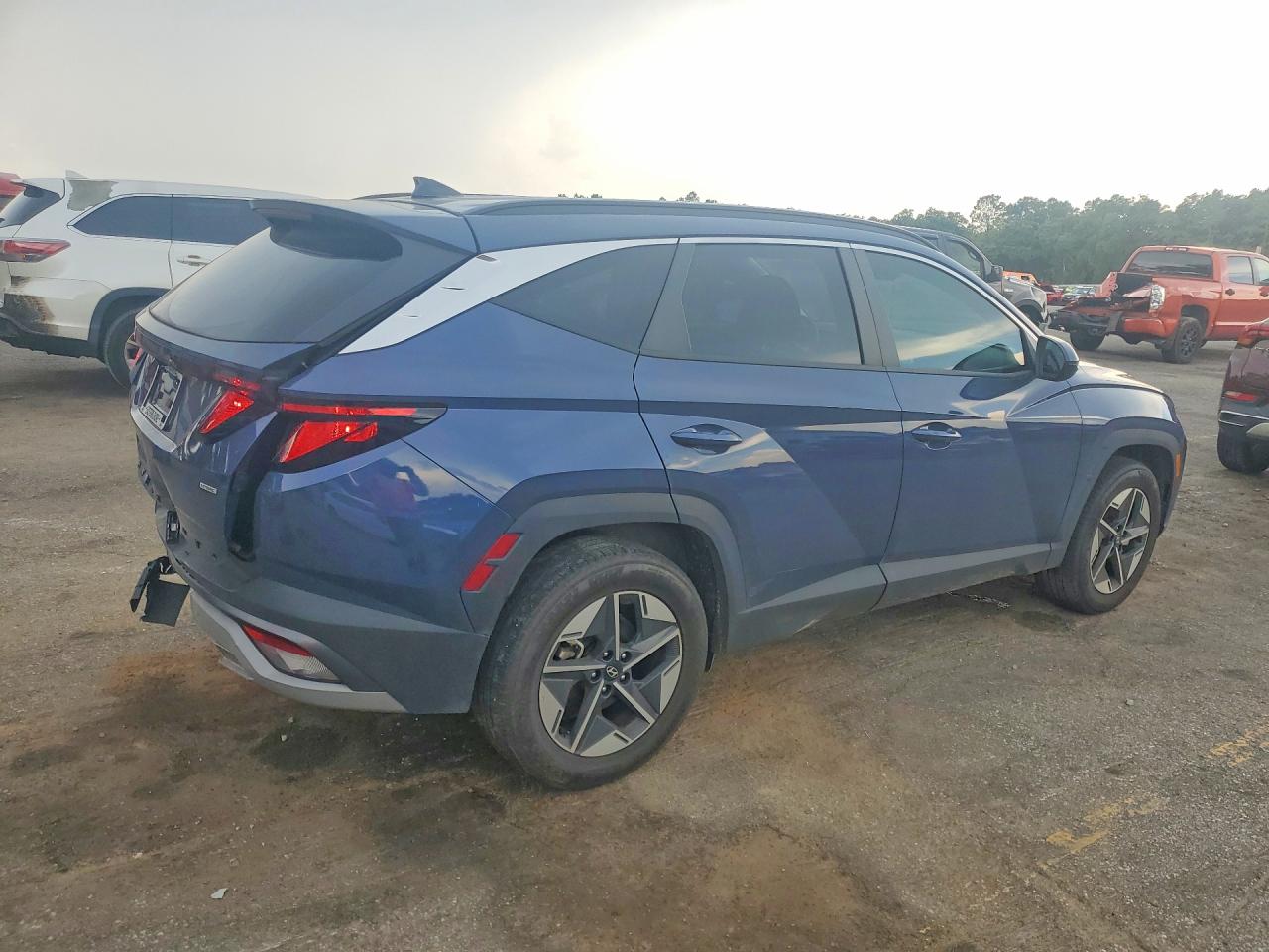 2025 Hyundai Tucson Sel Blue vin: 5NMJBCDE2SH523108